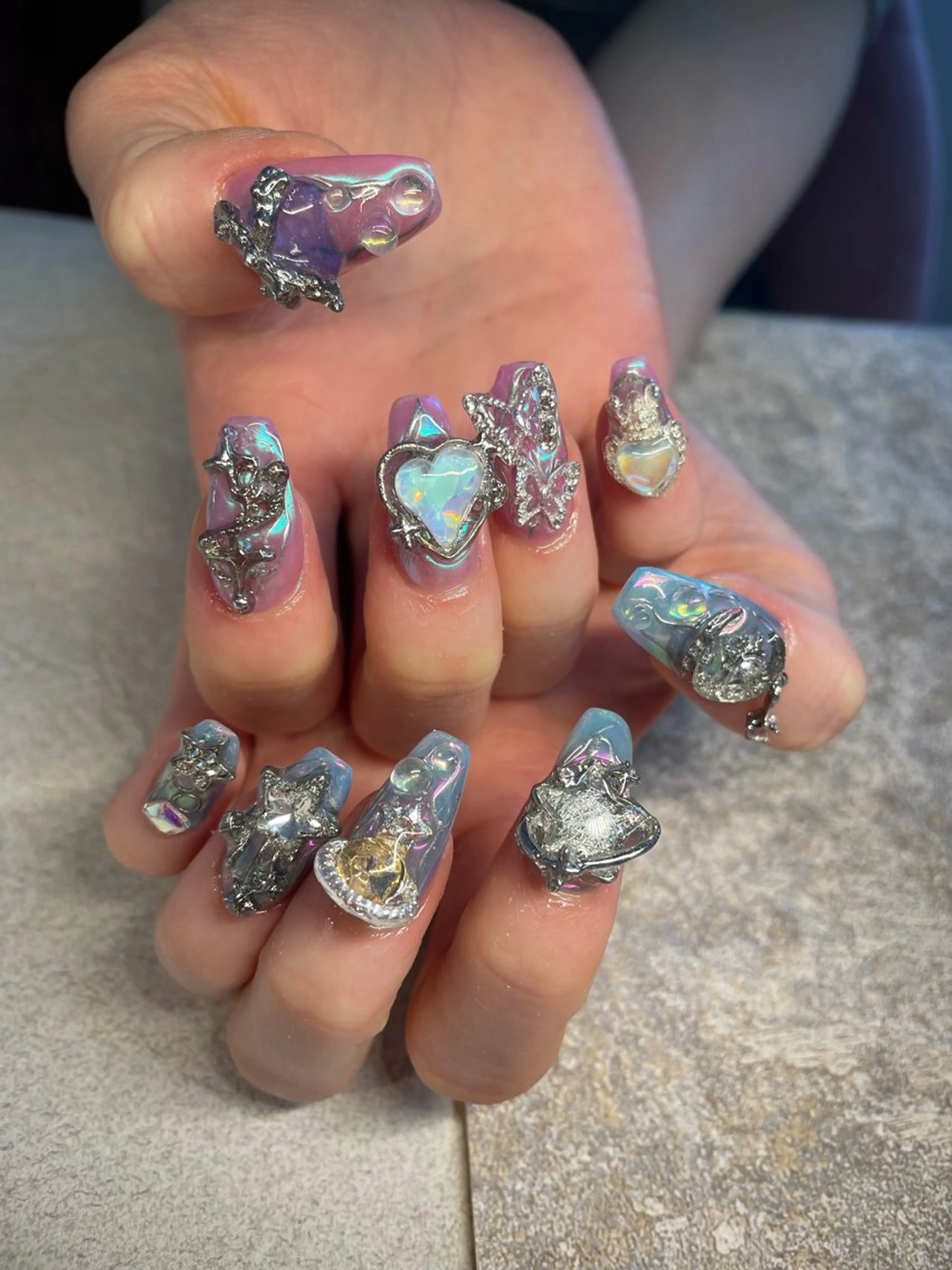 ネイル 持ち込み Parfum パルファンのネイルデザイン