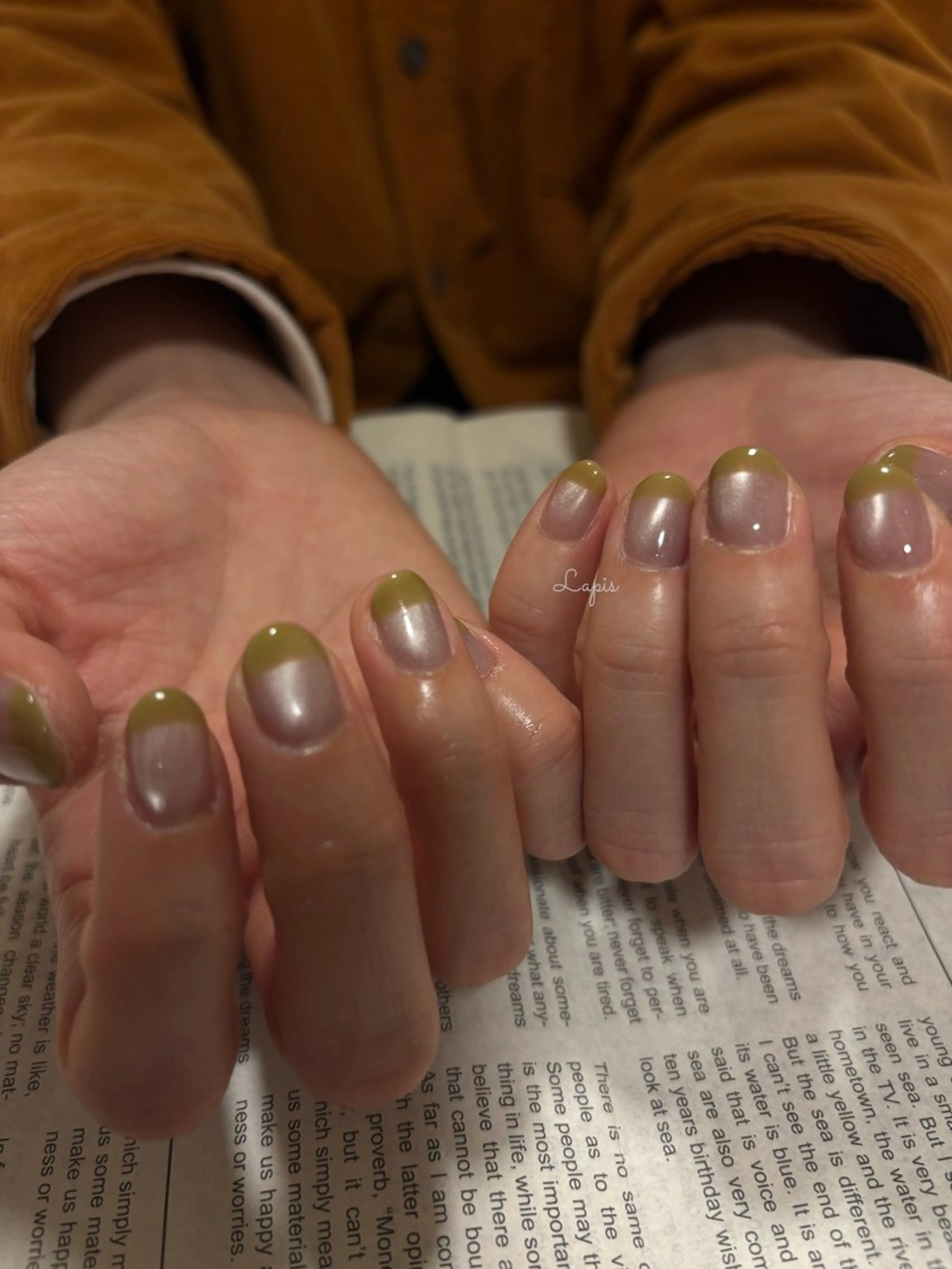 ネイル ハンドネイル Lapis *のネイルデザイン