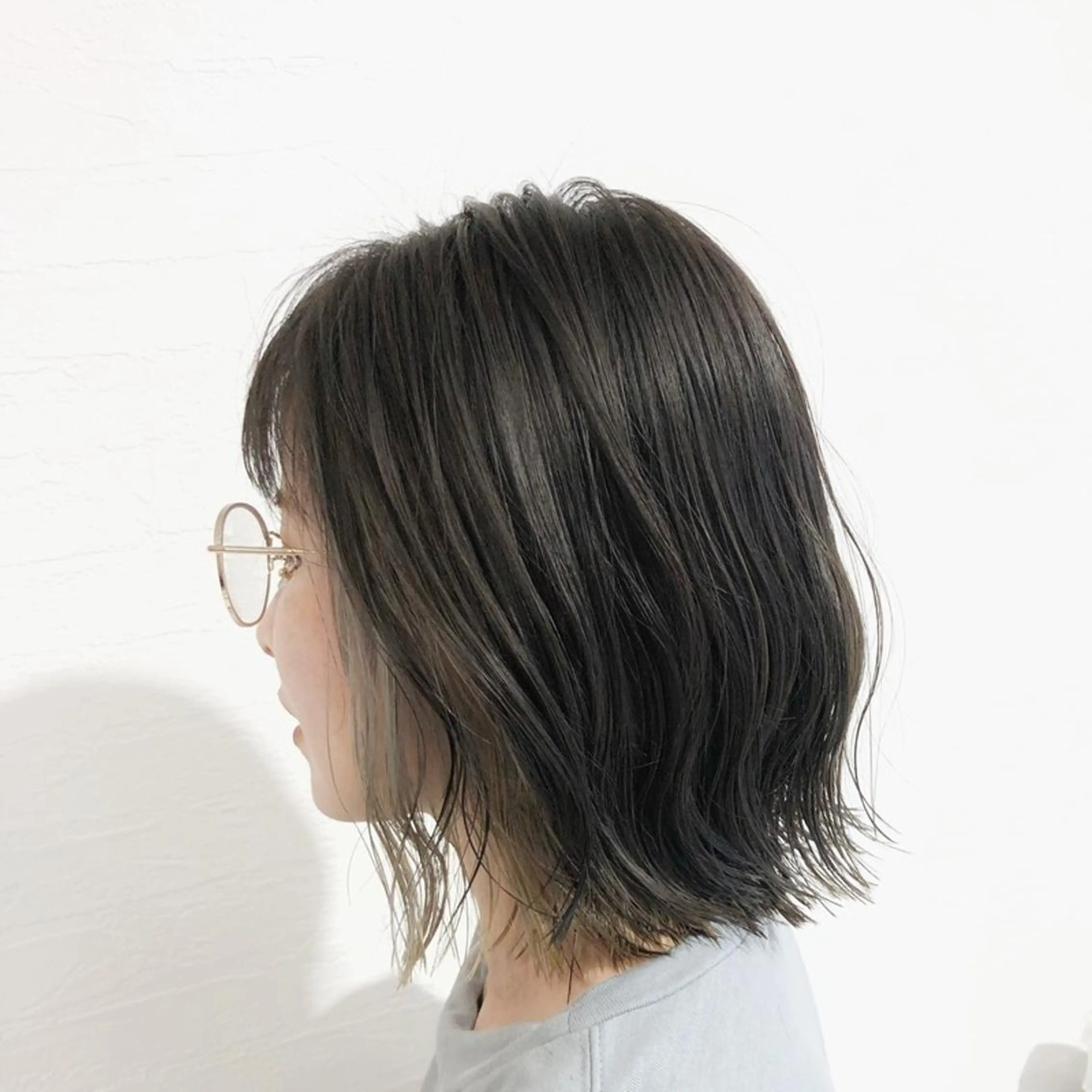 💇‍♀️カット＋🌟ルフォンドカラー🌟(アレルギー対応低ジアミン)＋シャンプートリートメント🧴‎◌𓈒𓐍の写真