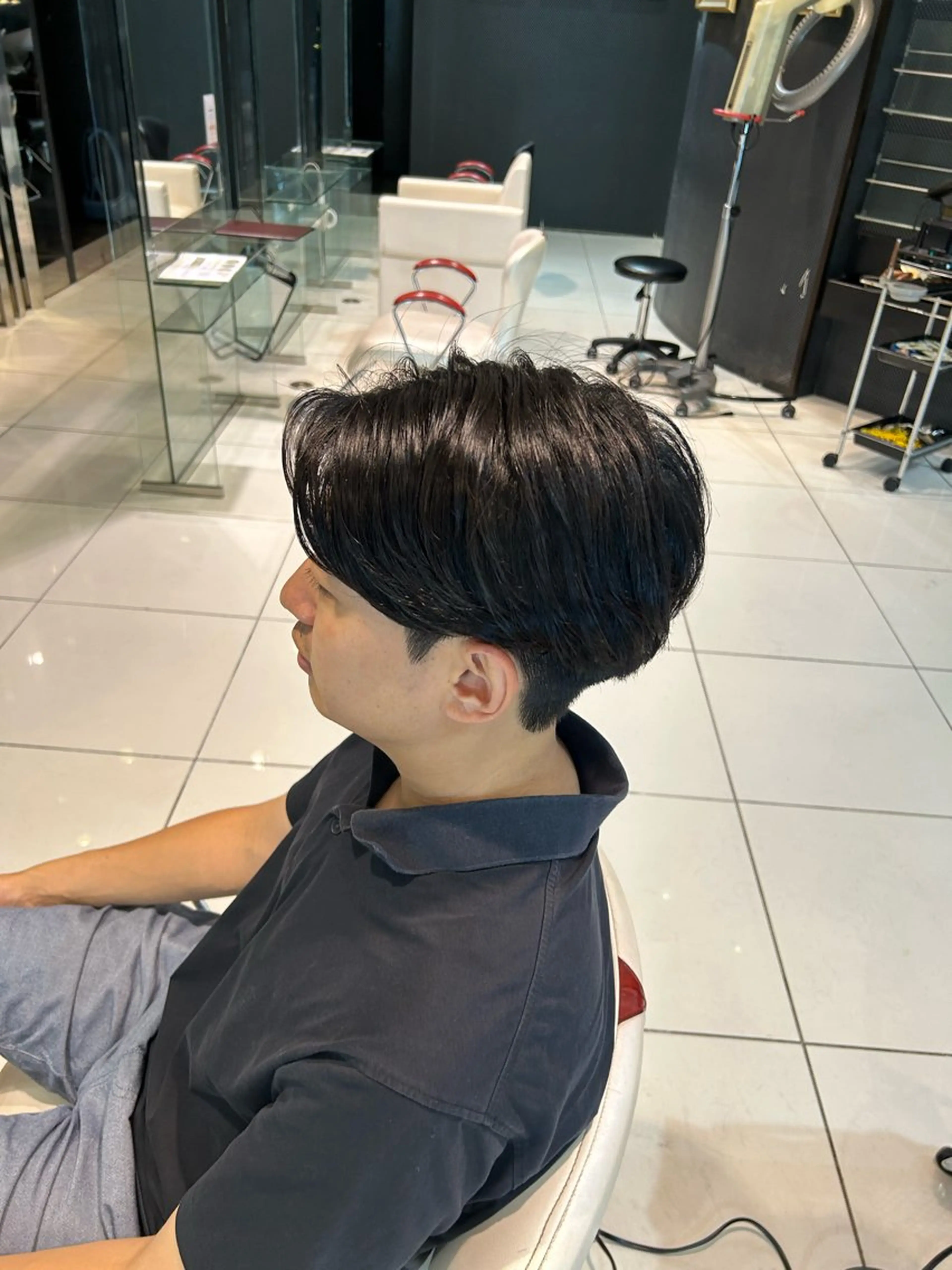 パーマ メンズ 服部 将汰のヘアスタイル