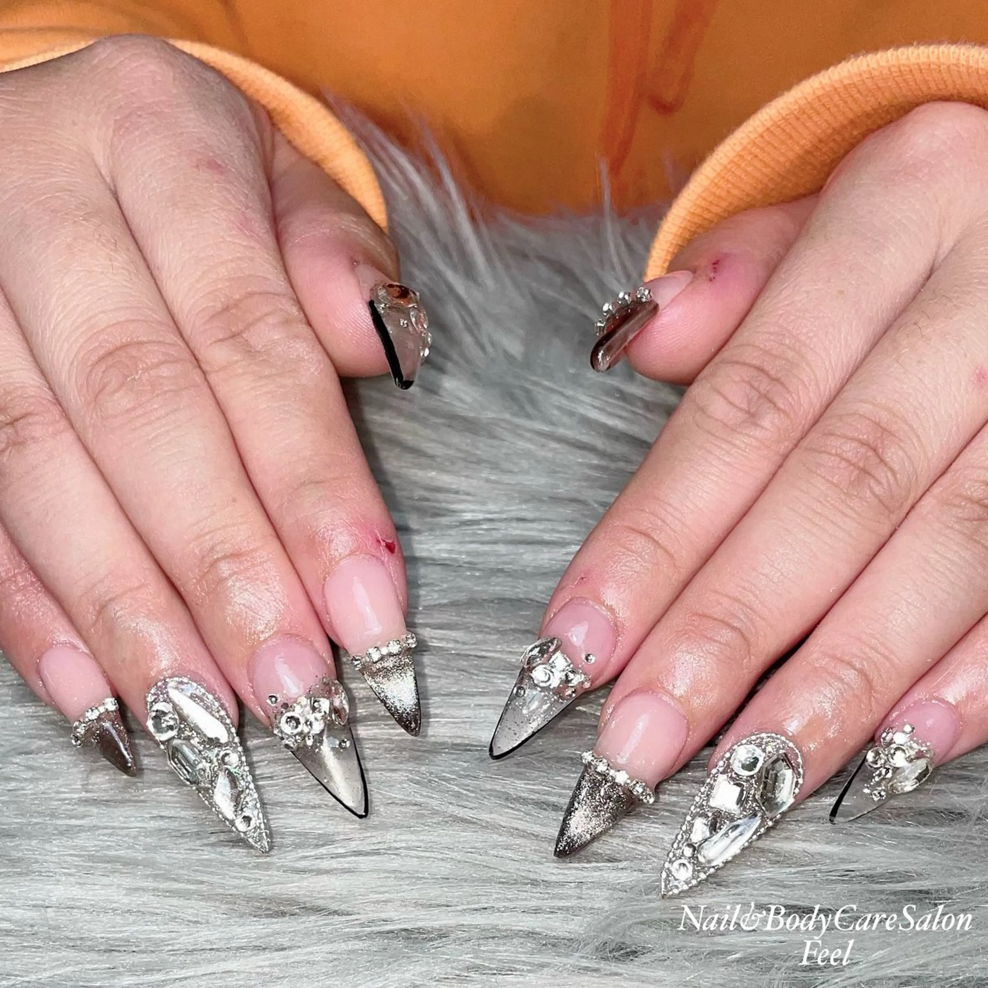 ネイル ハンドネイル ネイルサロンfeel茂原店所属・Feel ‪‪☺︎‬Yuriaのネイルデザイン