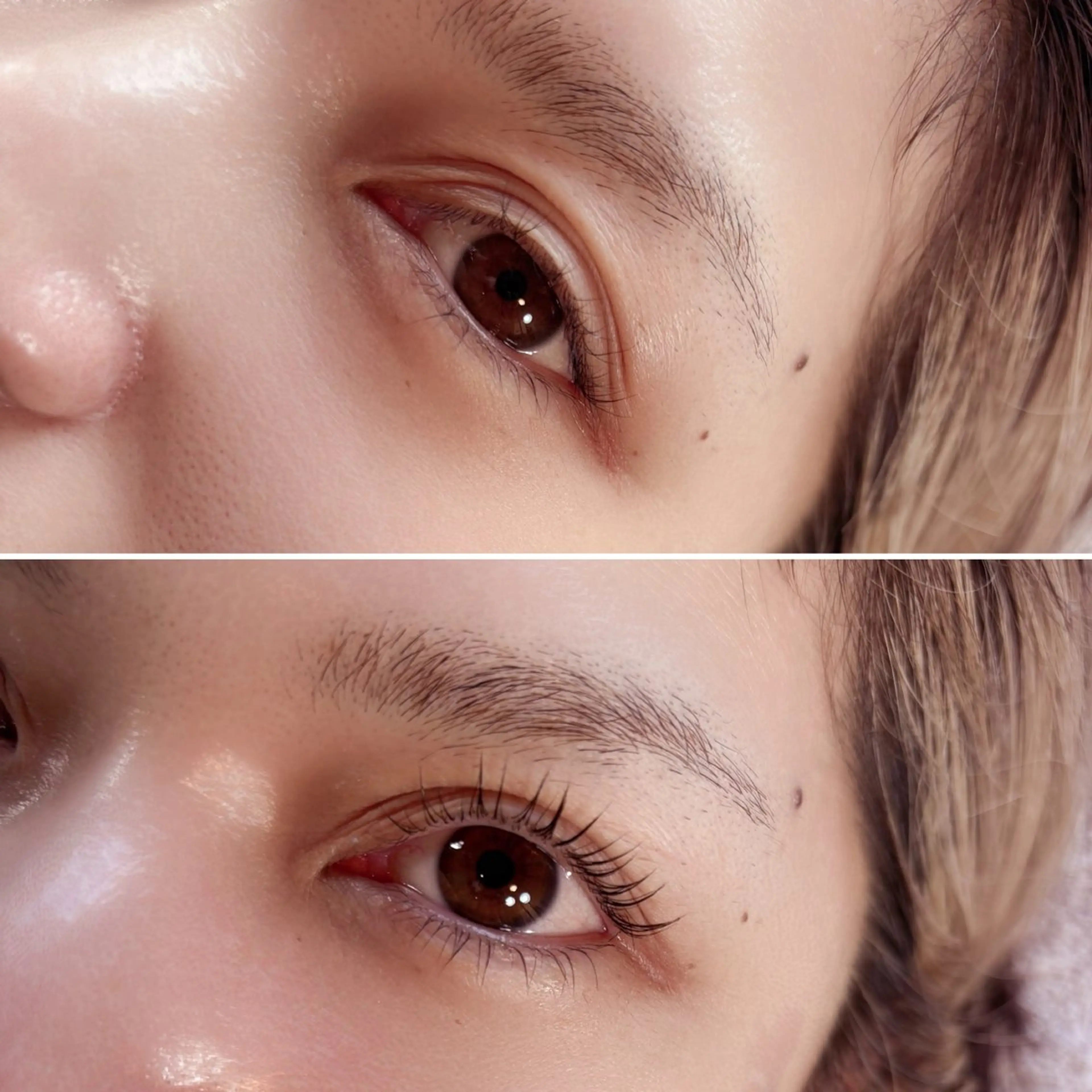 マツエク・マツパ 下まつげエクステ 一重×まつ毛パーマ マツパ By color  EYE&NAIL所属・BY  COLOR eyedesinのマツエク・マツパデザイン