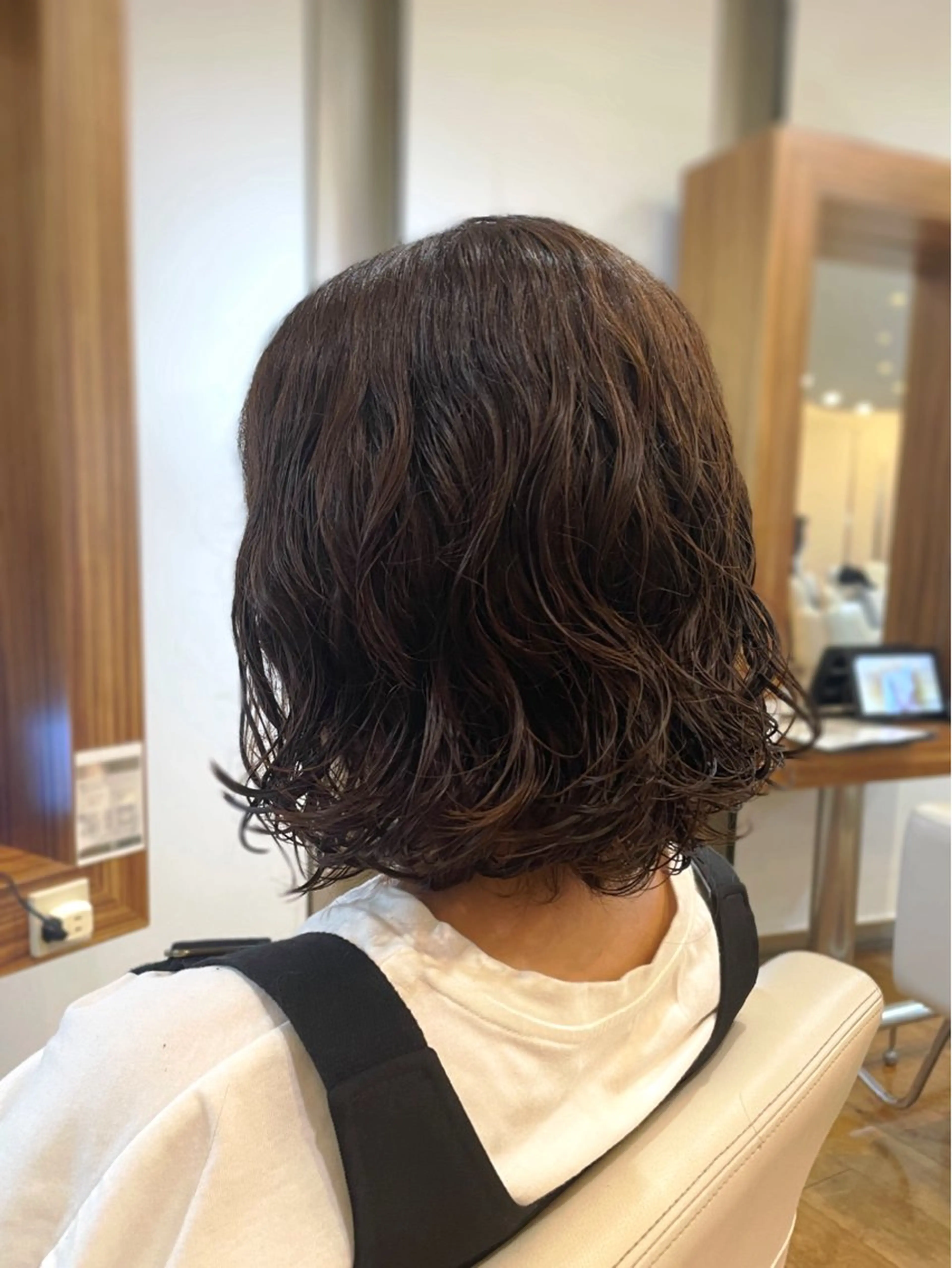 パーマ 本多 美羽のヘアスタイル
