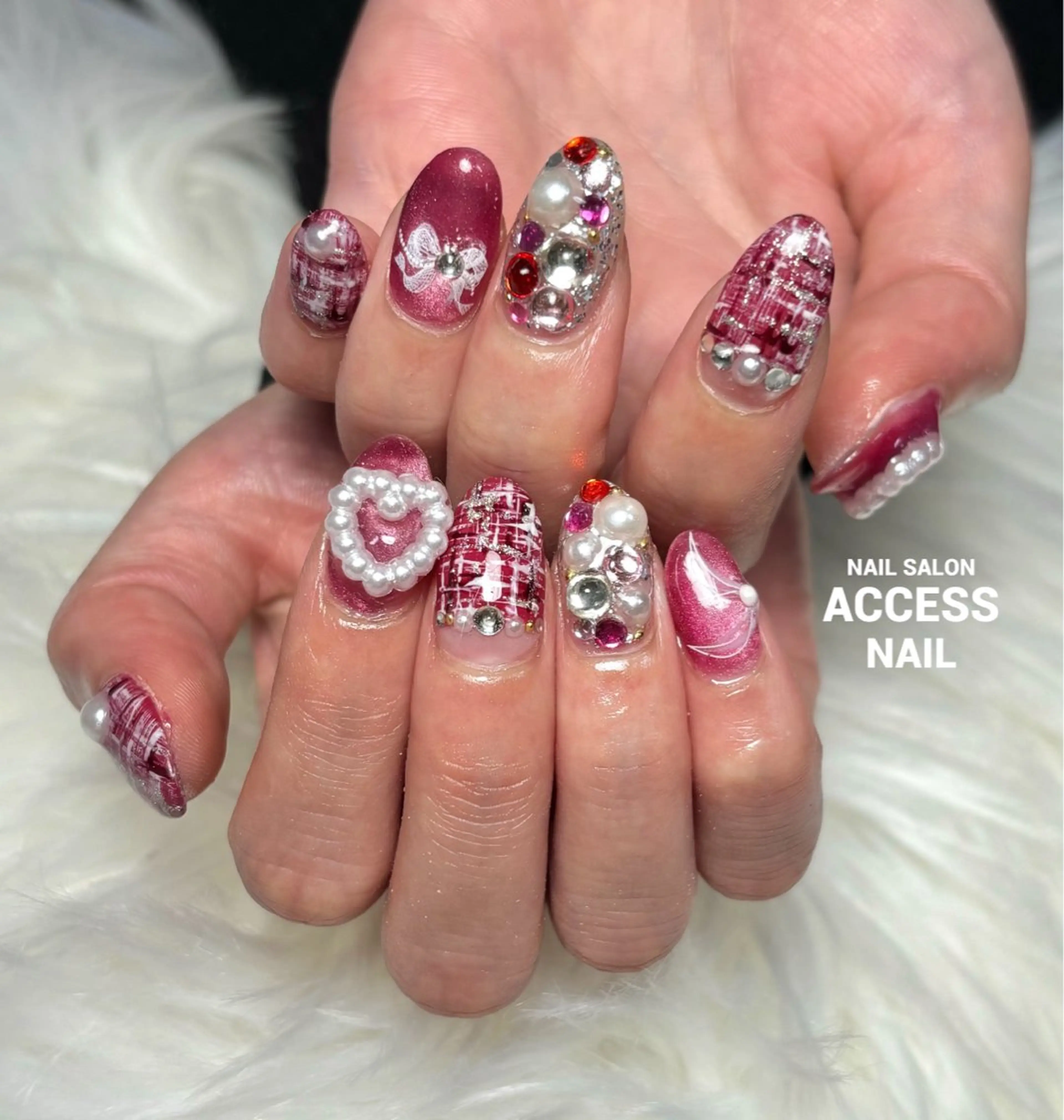 ネイル access nailのネイルデザイン