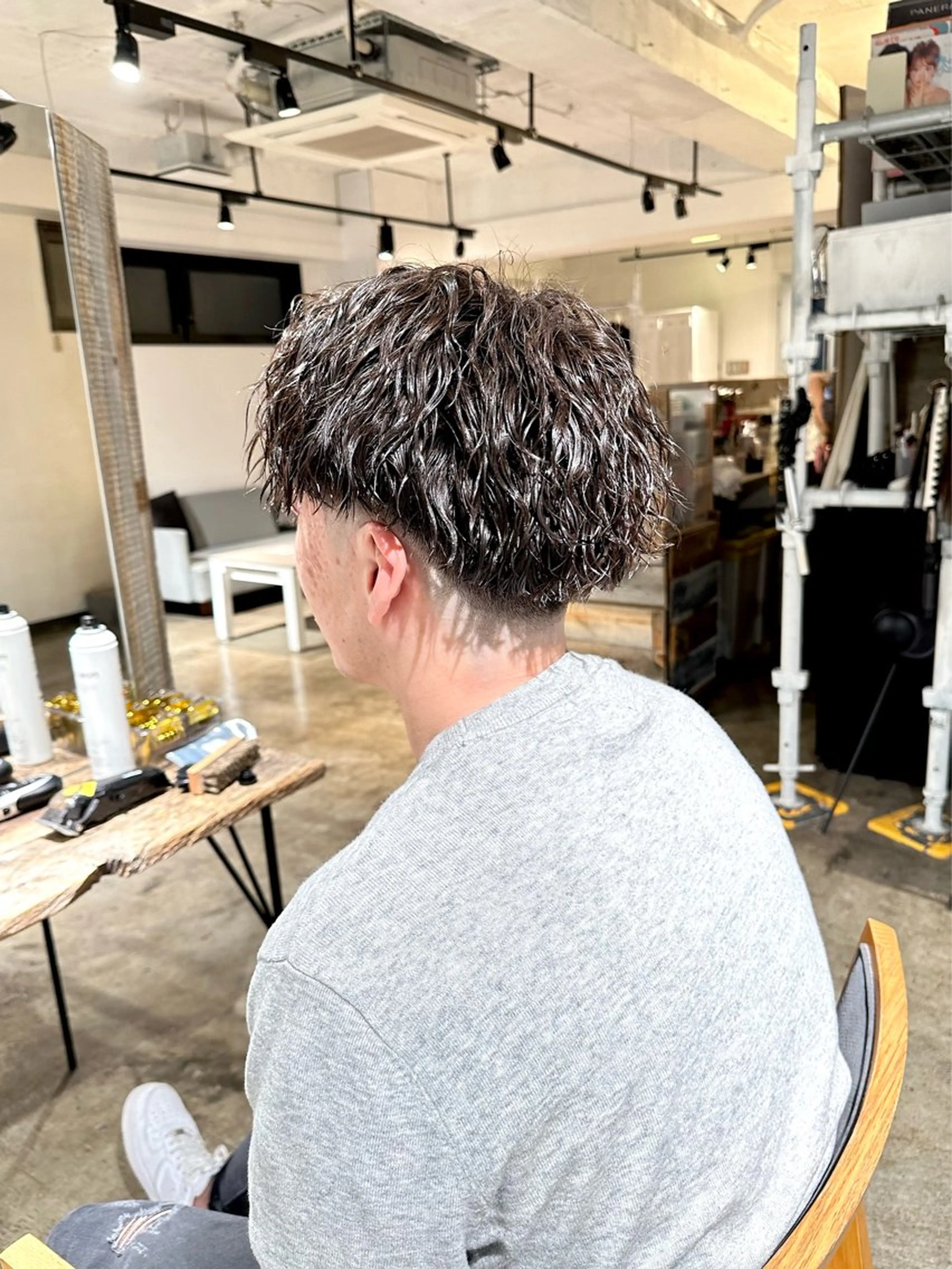 メンズ マッシュ メンズパーマ メンズツイストパーマ ツイストパーマ カット ヘアカラー パーマ トリートメント 骨格補正施術/メンズ 専門美容師/YUYAのヘアスタイル