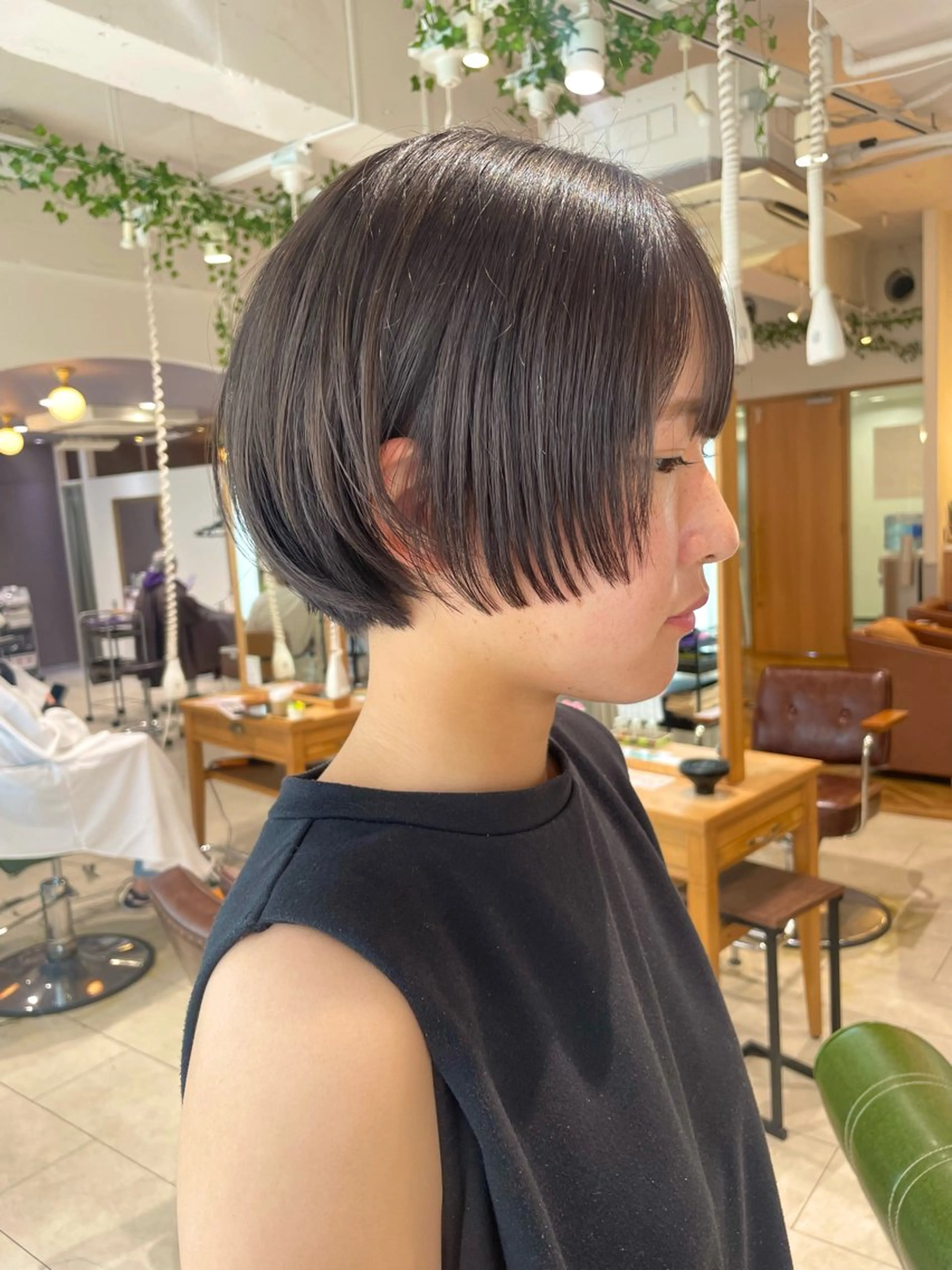 ショート カラー salowin梅田茶屋町north所属・くがれいじ 梅田/ショート/ボブのヘアスタイル
