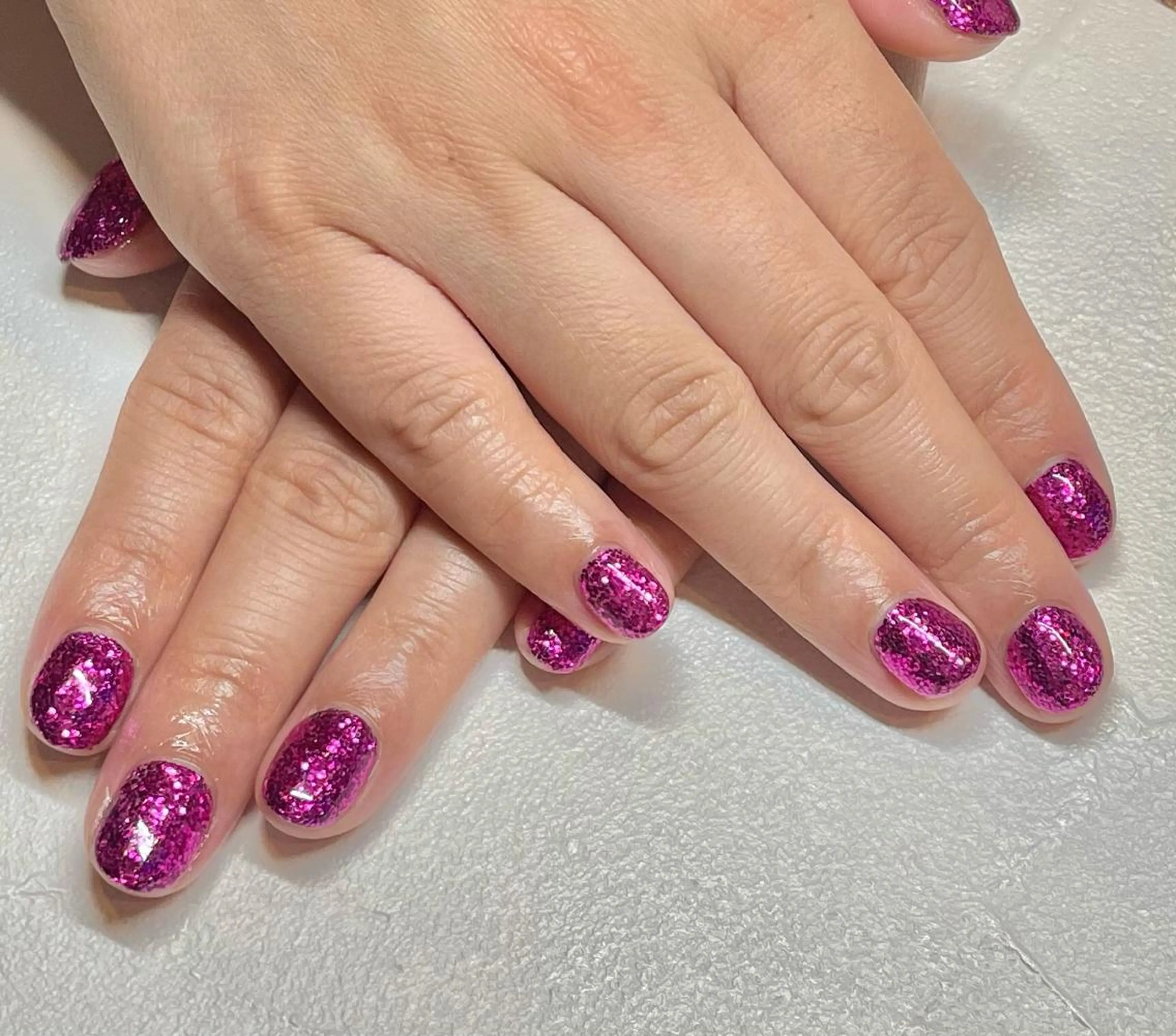 ネイル ワンカラーネイル ささき れいなのネイルデザイン