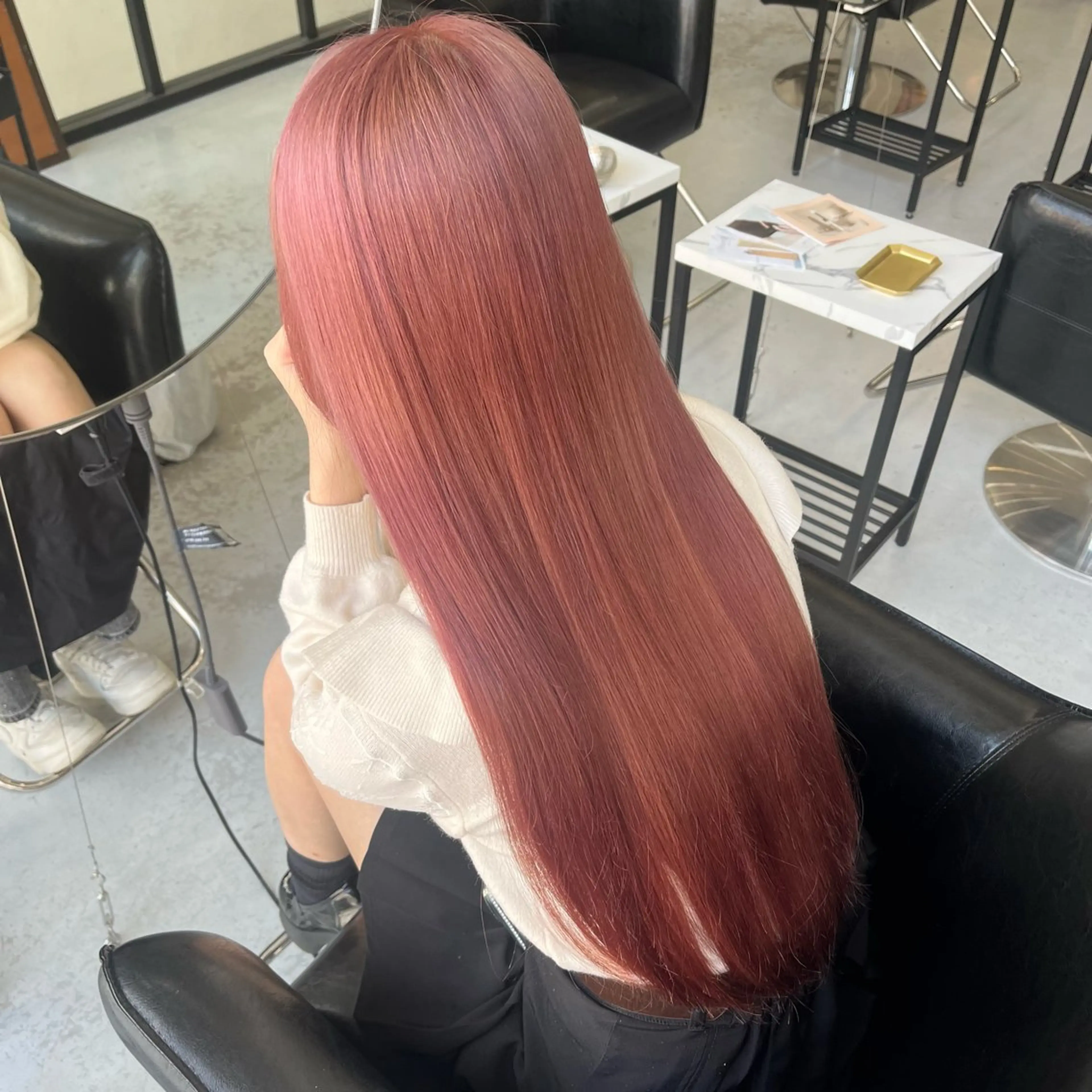 【🩵レディースメンズ🩷】ブリーチ＋オンカラー+🫧⚠補足説明をお読みくださいの写真