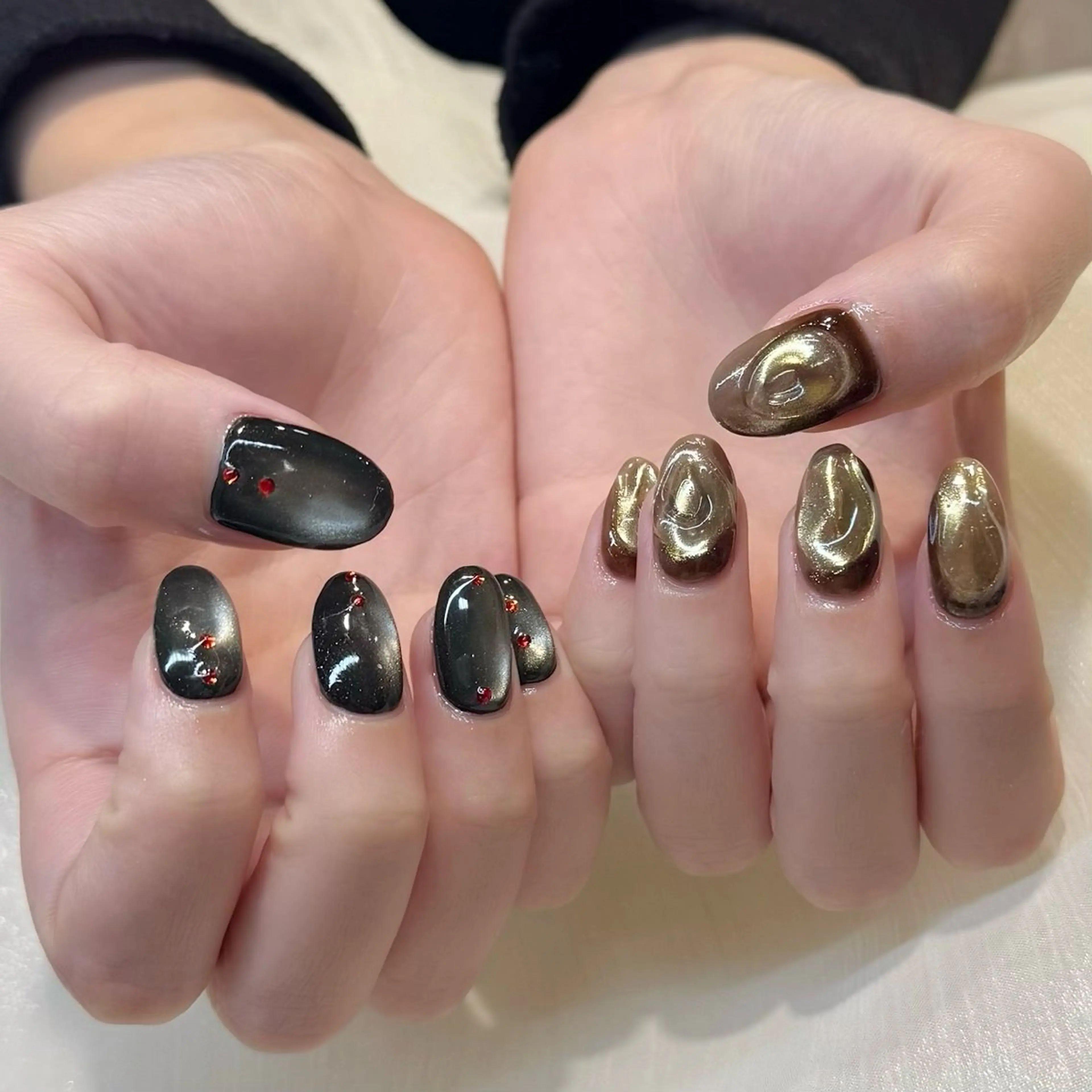 ネイル ハンドネイル 新井 ひなののネイルデザイン