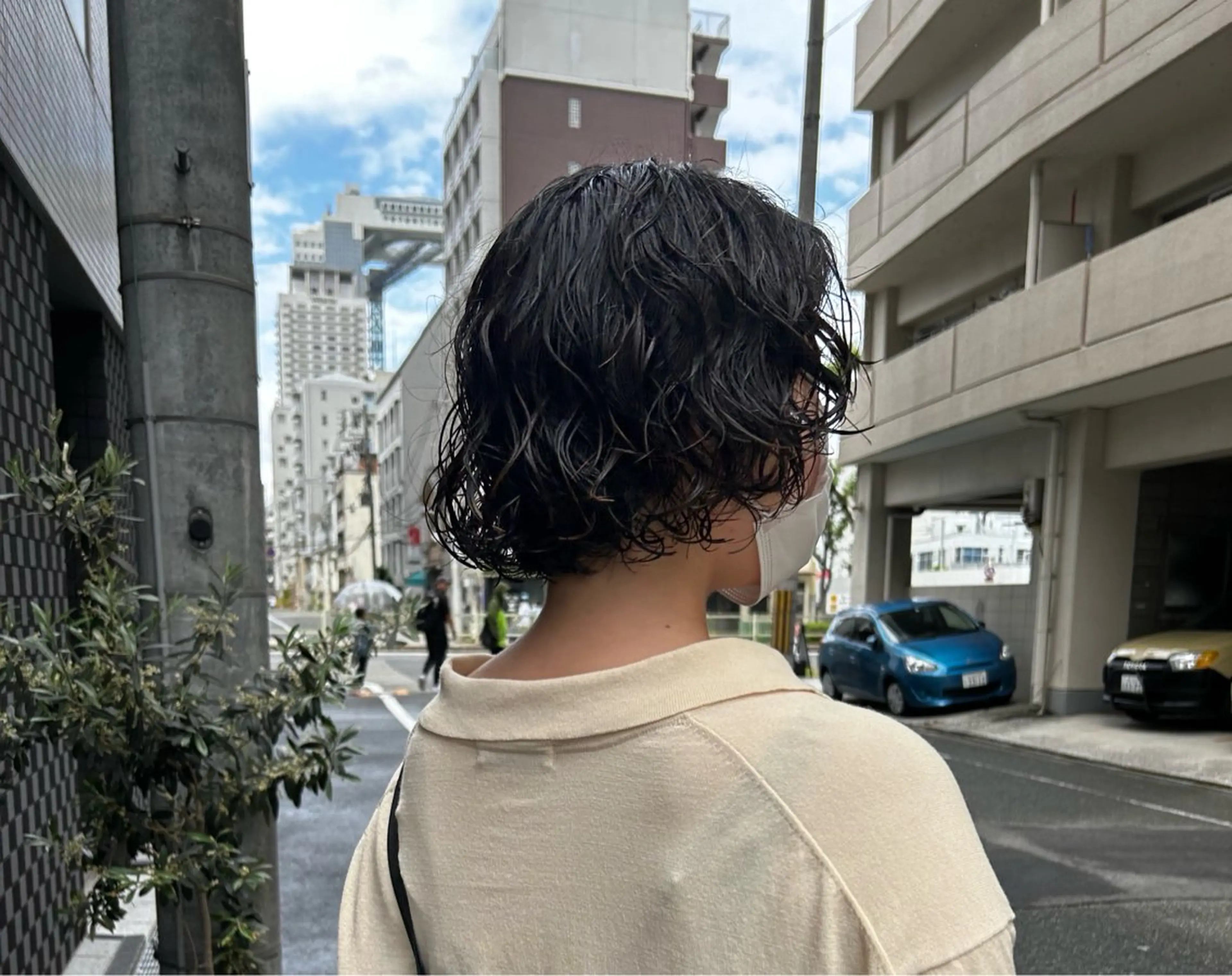 ミディアム カット パーマ メイ🩰wカラー/ お呼ばれヘアのヘアスタイル