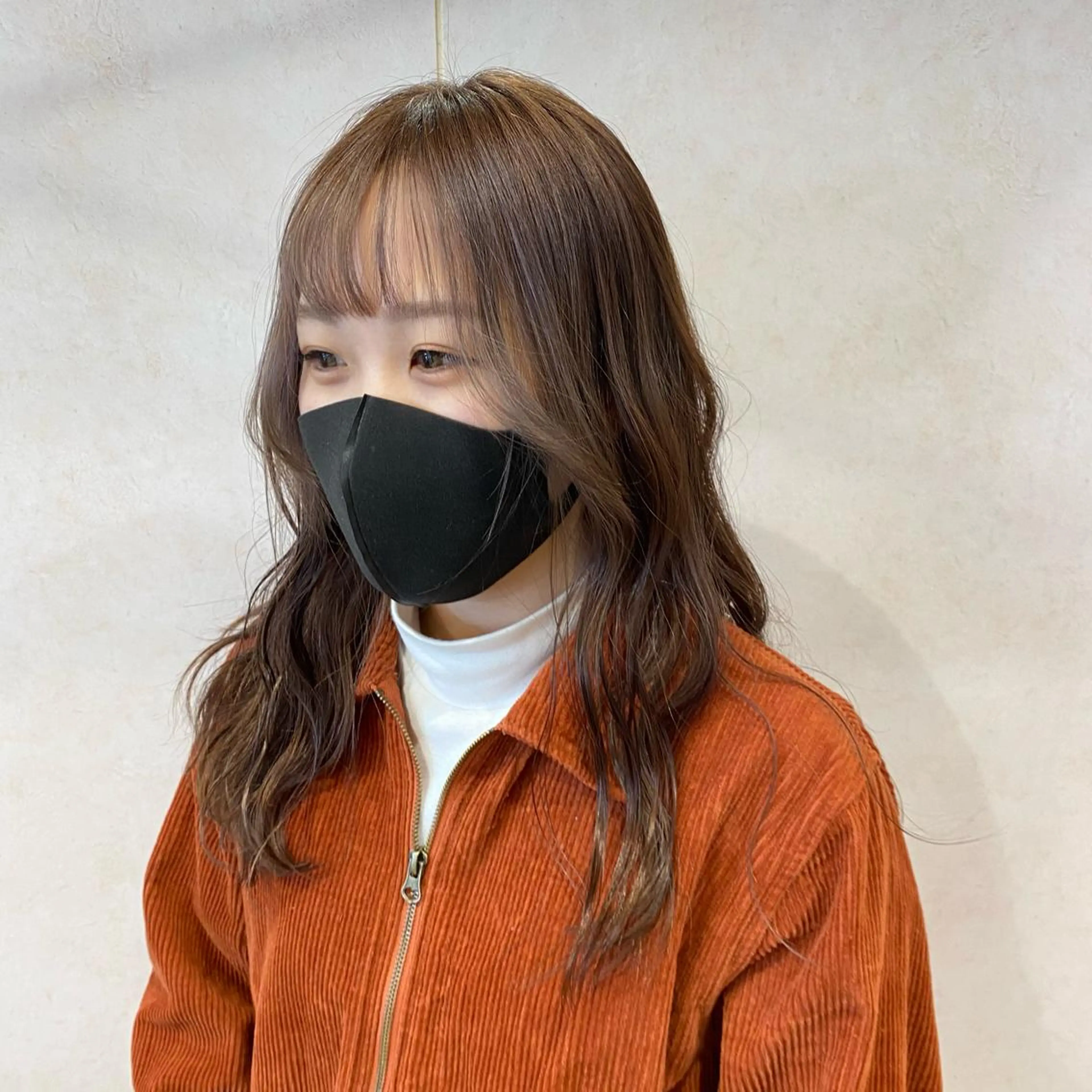 セミロング 波巻きスパイラル/ メンズパーマ/ゆうひのヘアスタイル