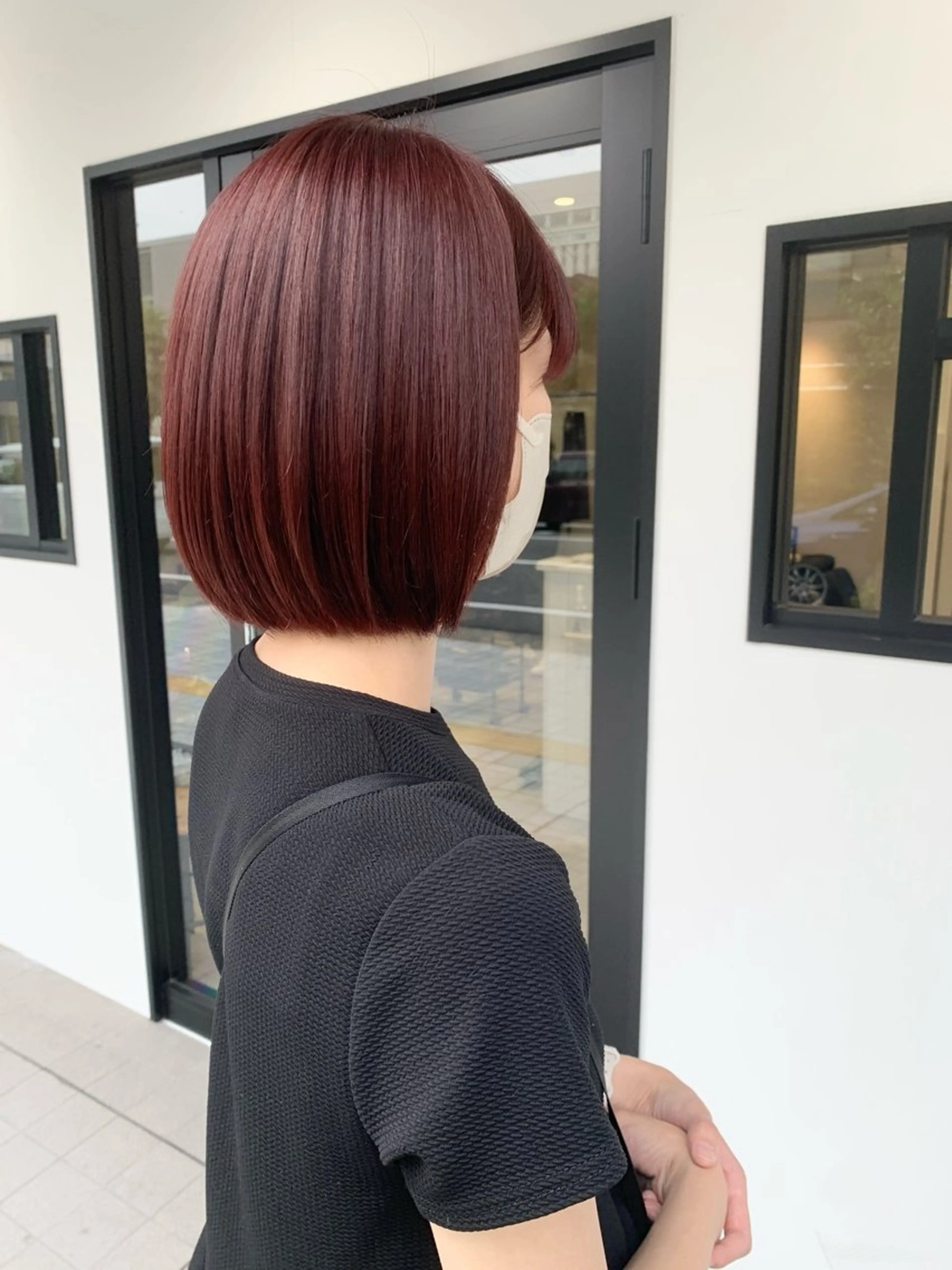 カット+フルカラー+つるりんちょ泡パック&トリートメントの写真