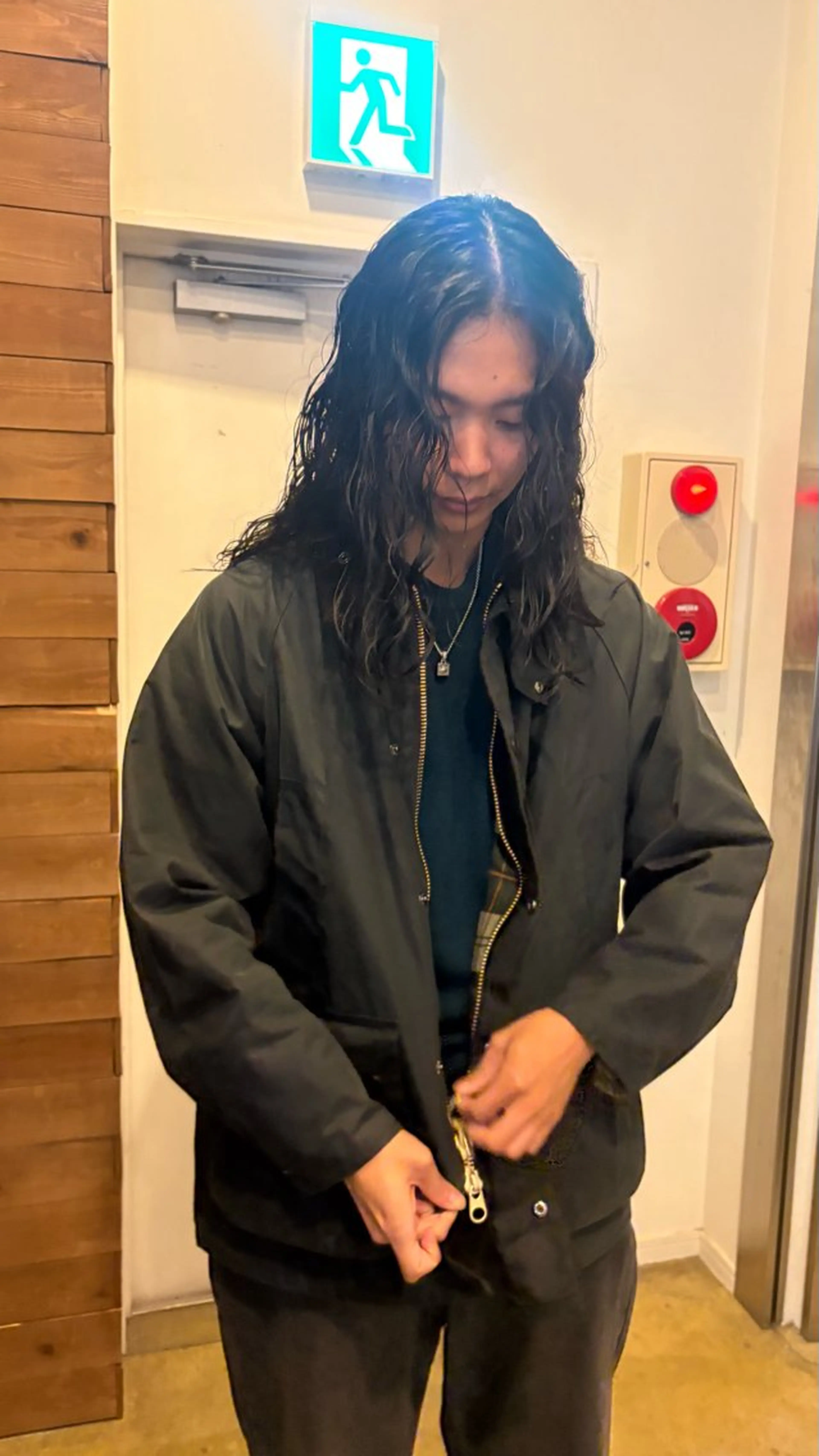 ロング パーマ ロング パーマ/カラーモデル ななほのヘアスタイル