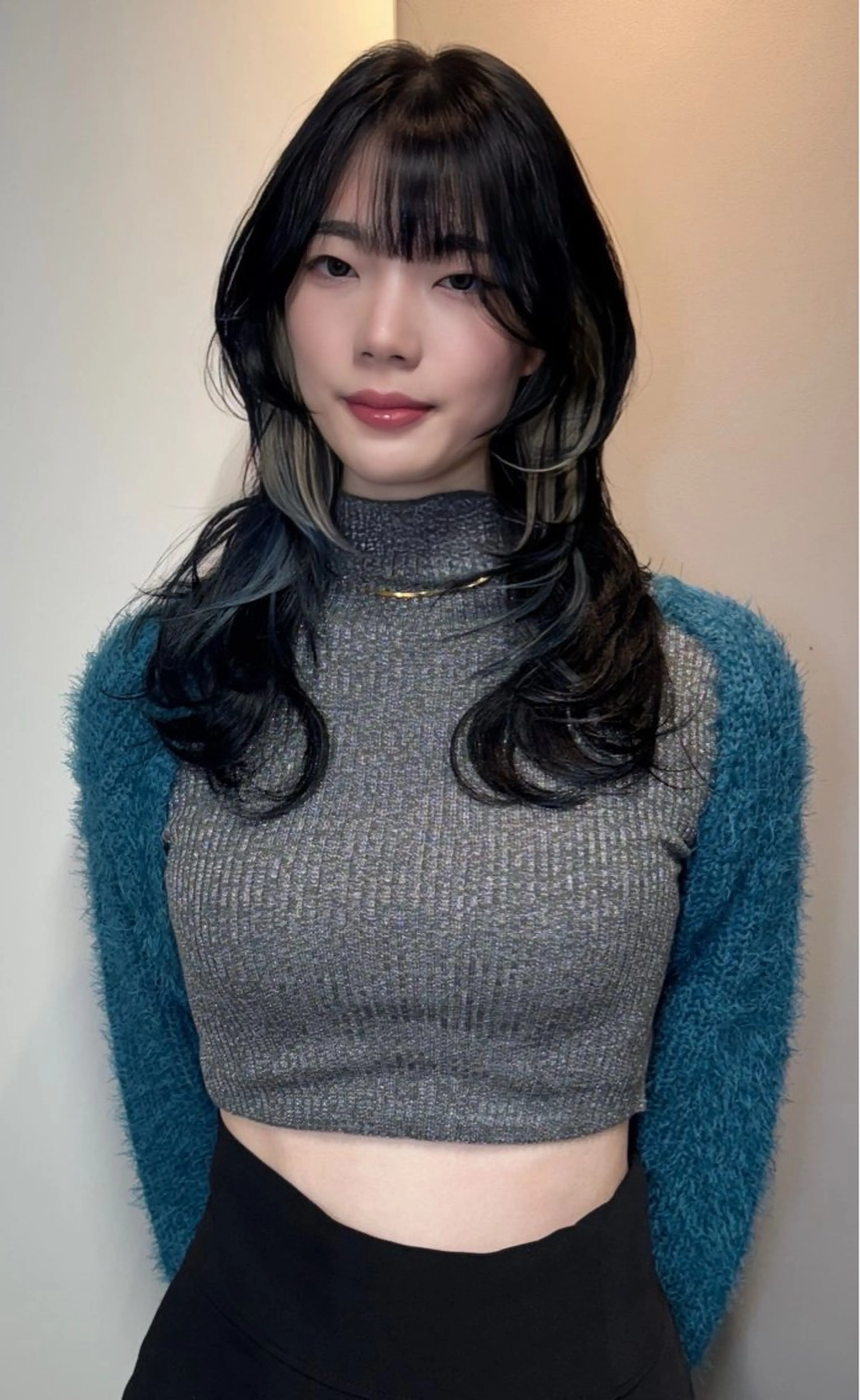 ミディアム 江坂レイヤーカット/ メンズカット/山本翼のヘアスタイル