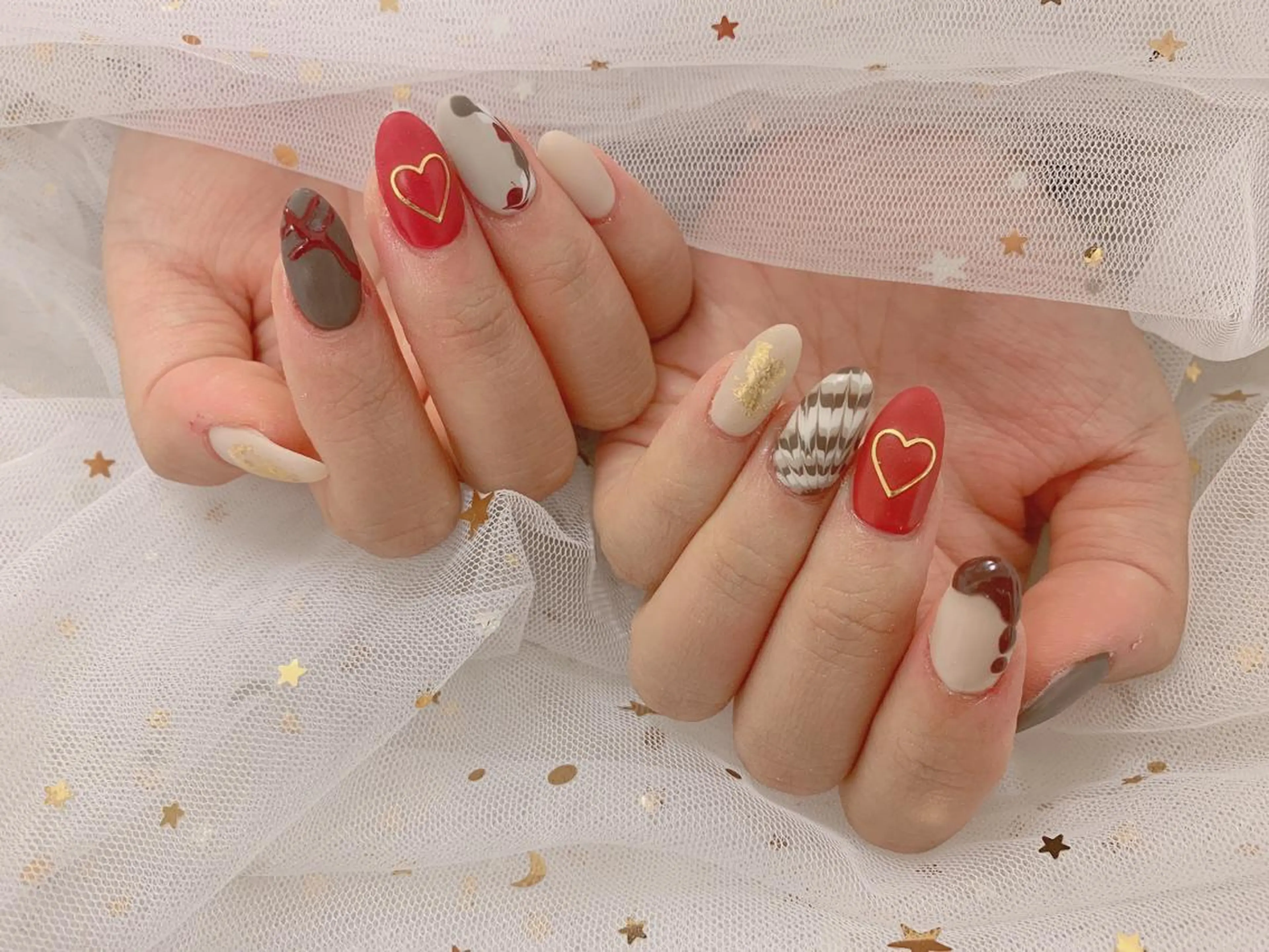 ネイル MiKi Nai池袋 長さだし得意のネイルデザイン