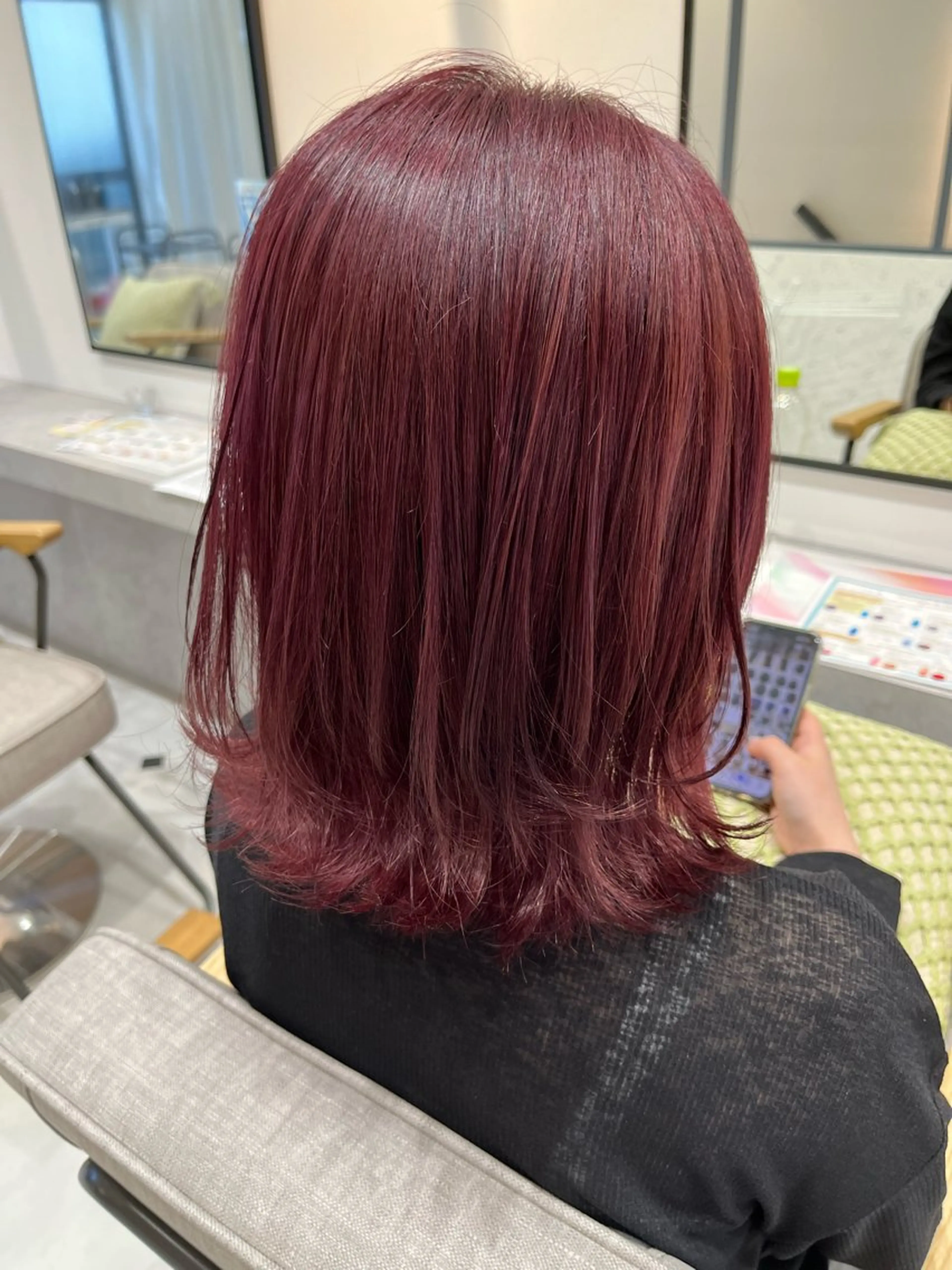 カラー ブリーチ レッドカラー メンズサロン NoLimit所属・メンズ特化 ヤマタニ　ユウワのヘアスタイル