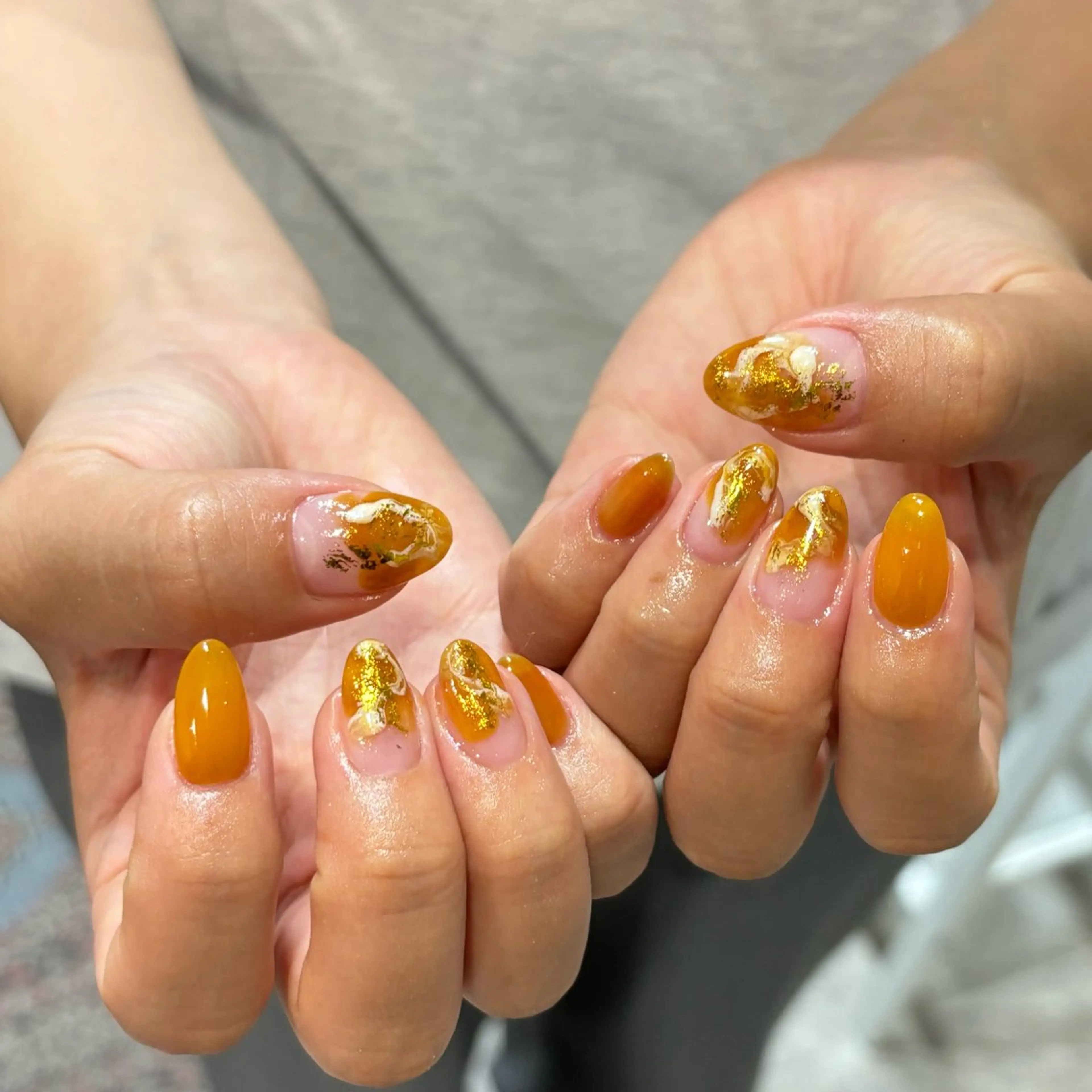 ネイル 0203ムニムサン 💙Honokaのネイルデザイン