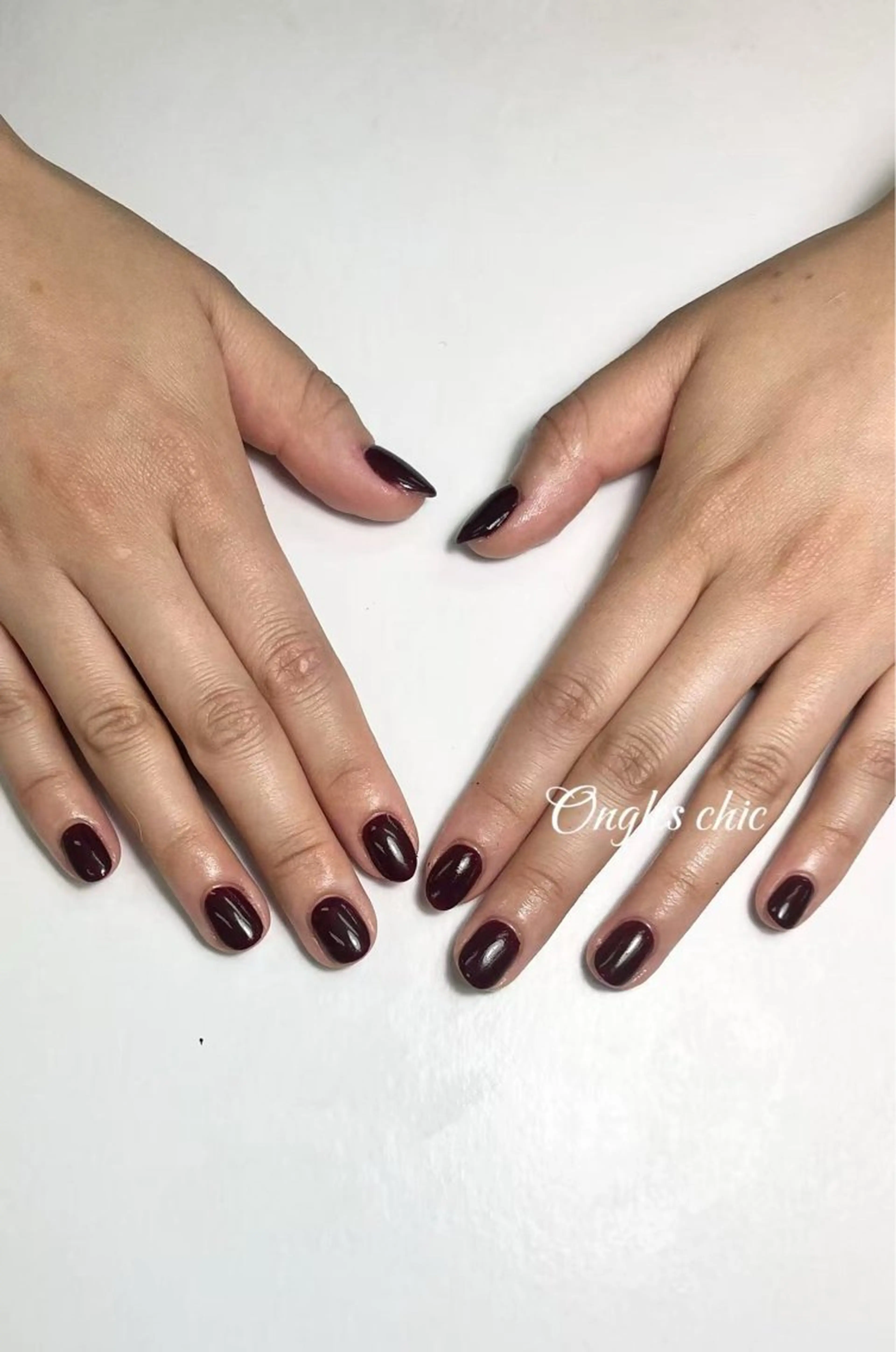 ネイル ハンドネイル ハンドケア ongles chicのネイルデザイン