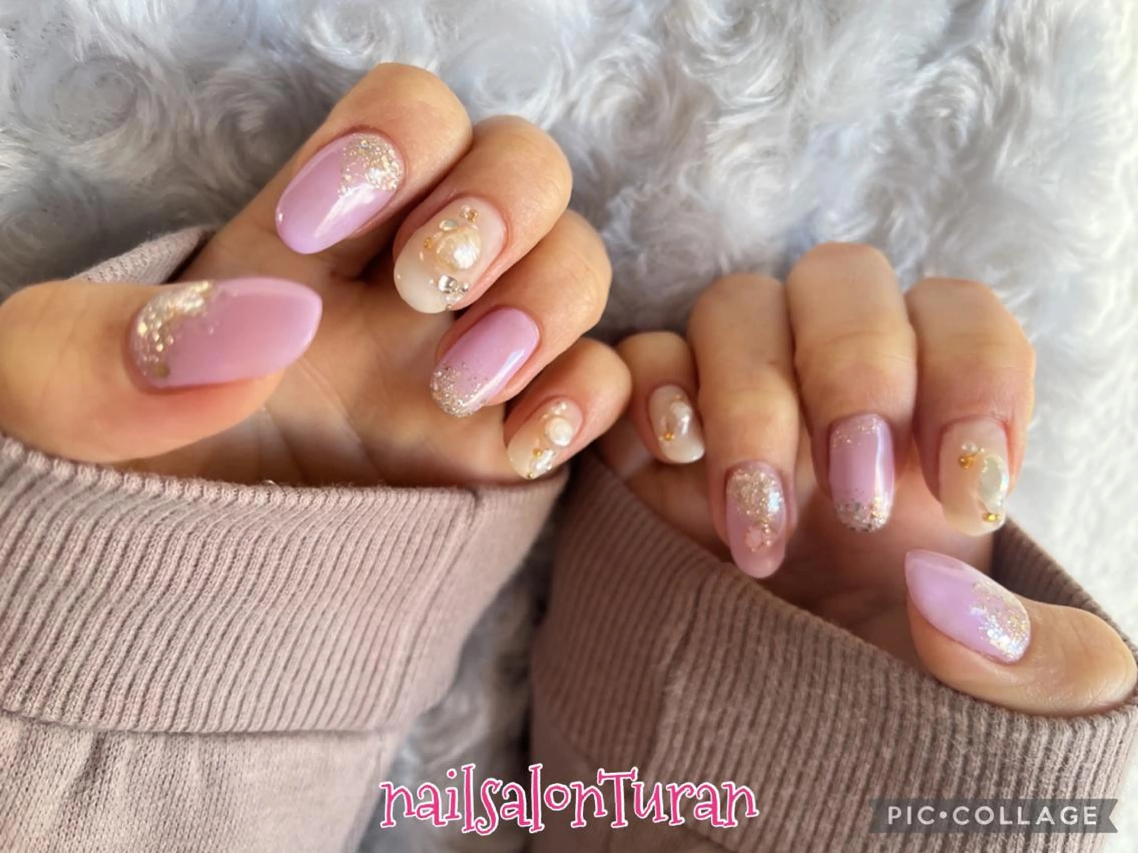 ネイル ジェルネイル パラジェル 上村 未来のネイルデザイン