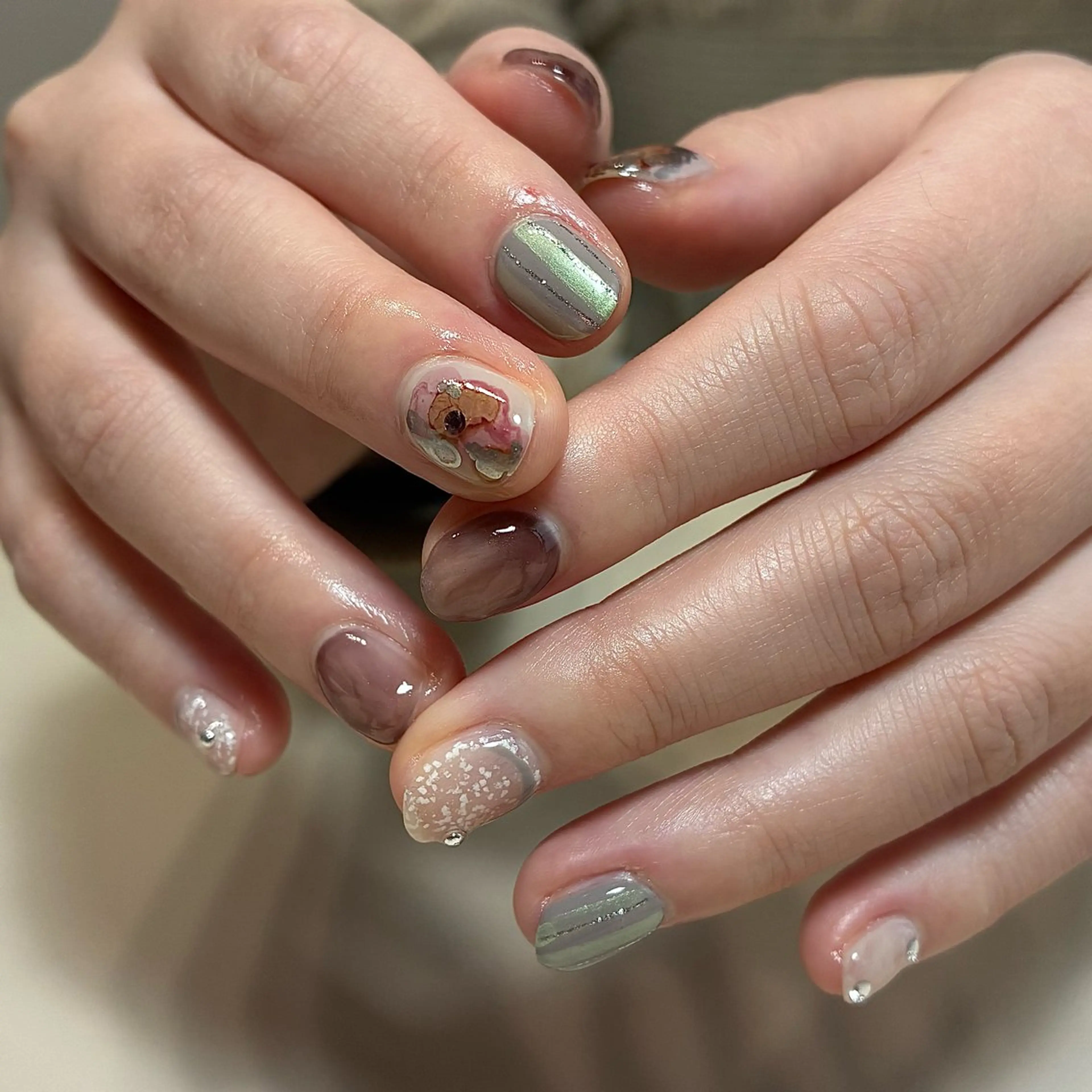 ネイル ハンドネイル nail salon Lipine 新守山のネイルデザイン