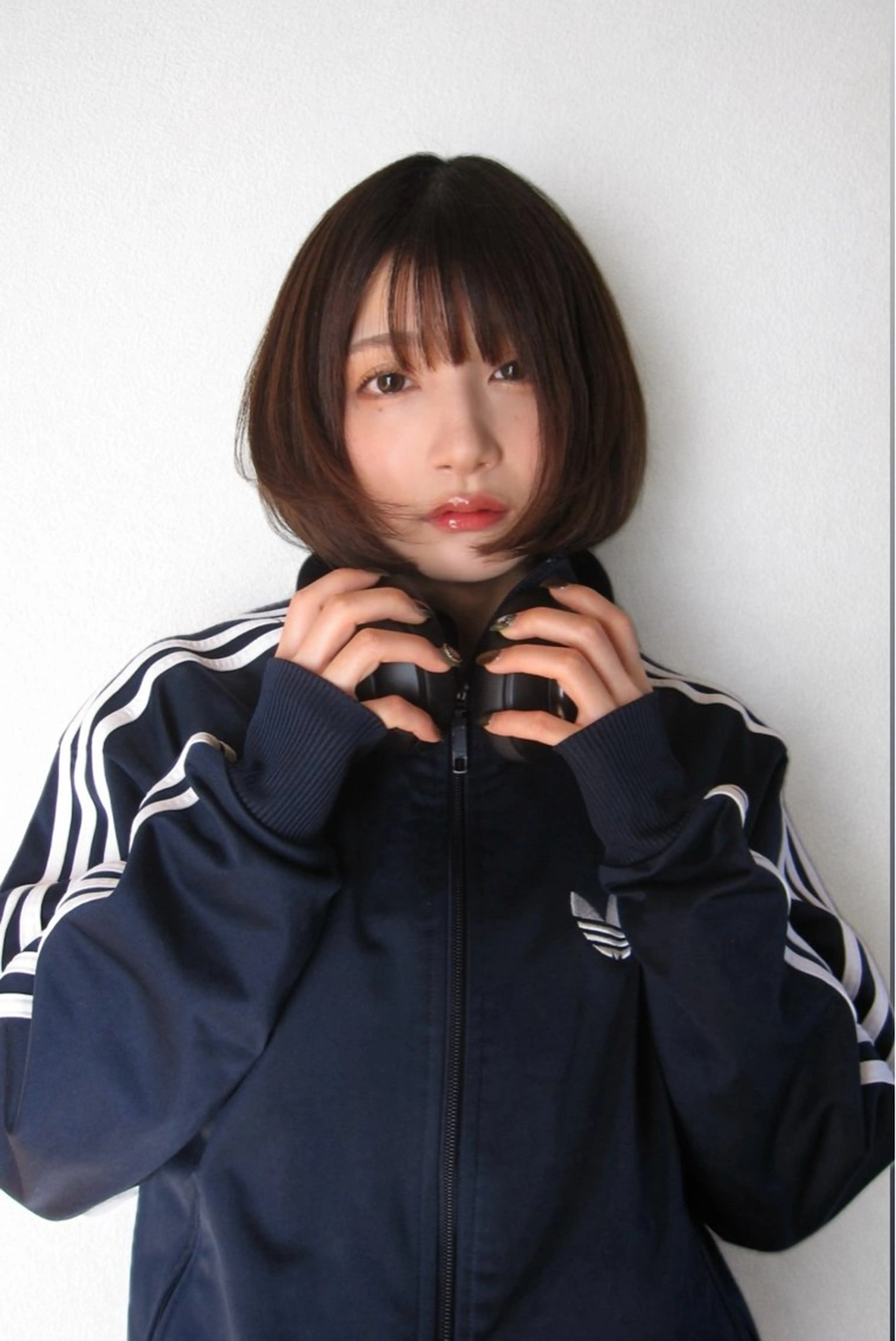 ショート ヘアカラー ヘアセット 羽鳥 菜々子のヘアスタイル