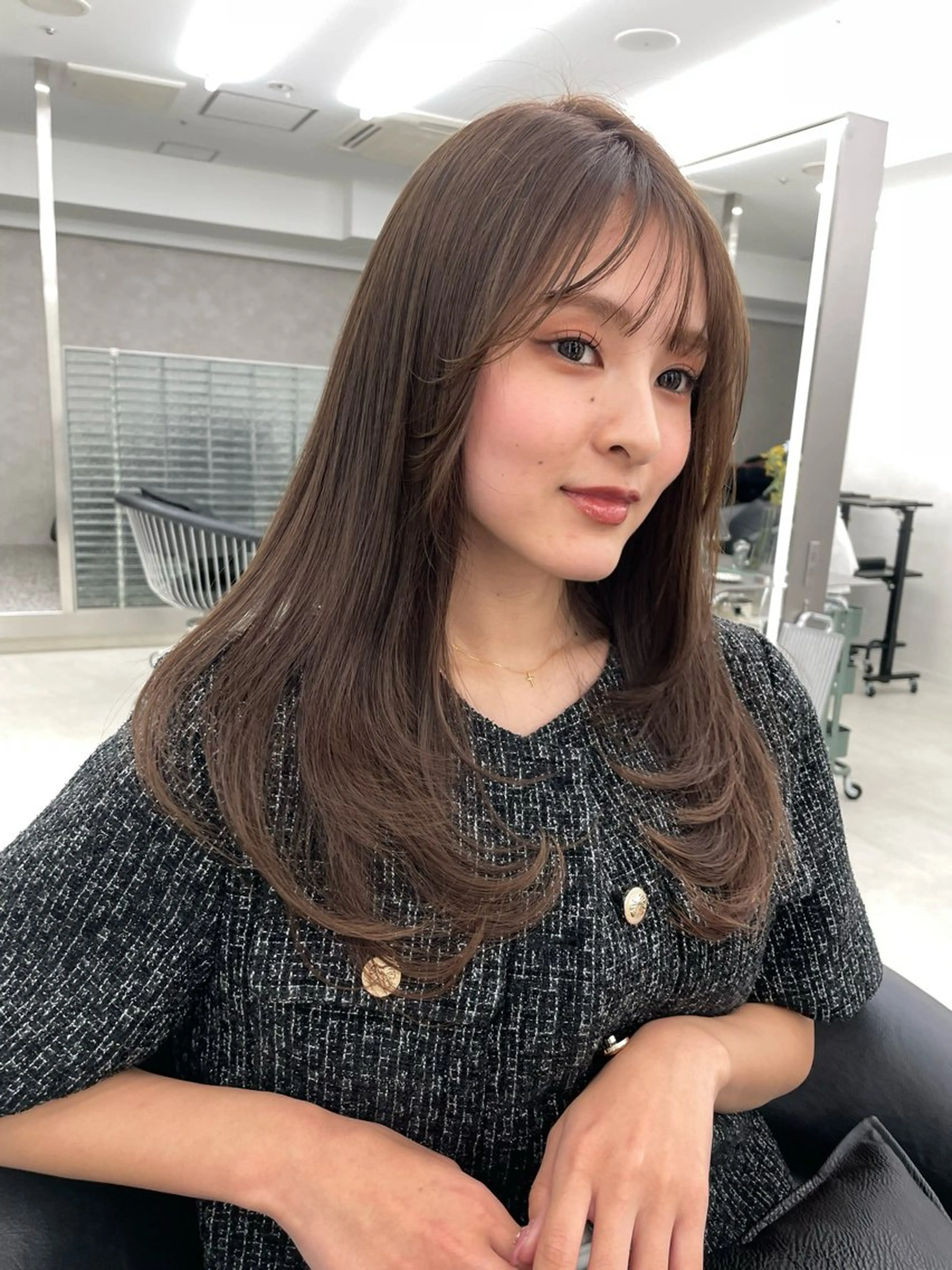 カラー ユズキ/大人可愛い♡ レイヤーstyleのヘアスタイル