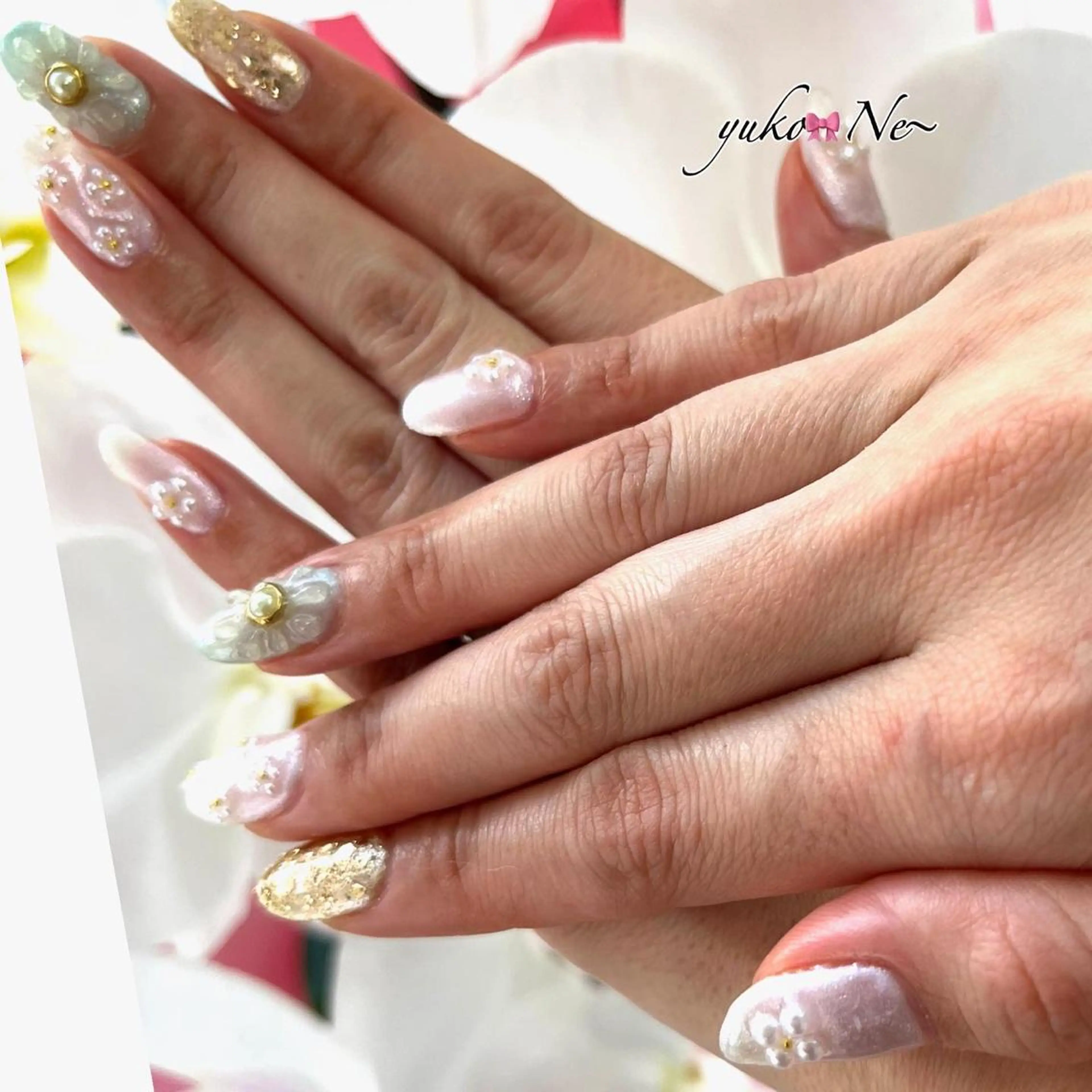 ネイル ネイルサロン　Lian所属・Lian Yulilianのネイルデザイン