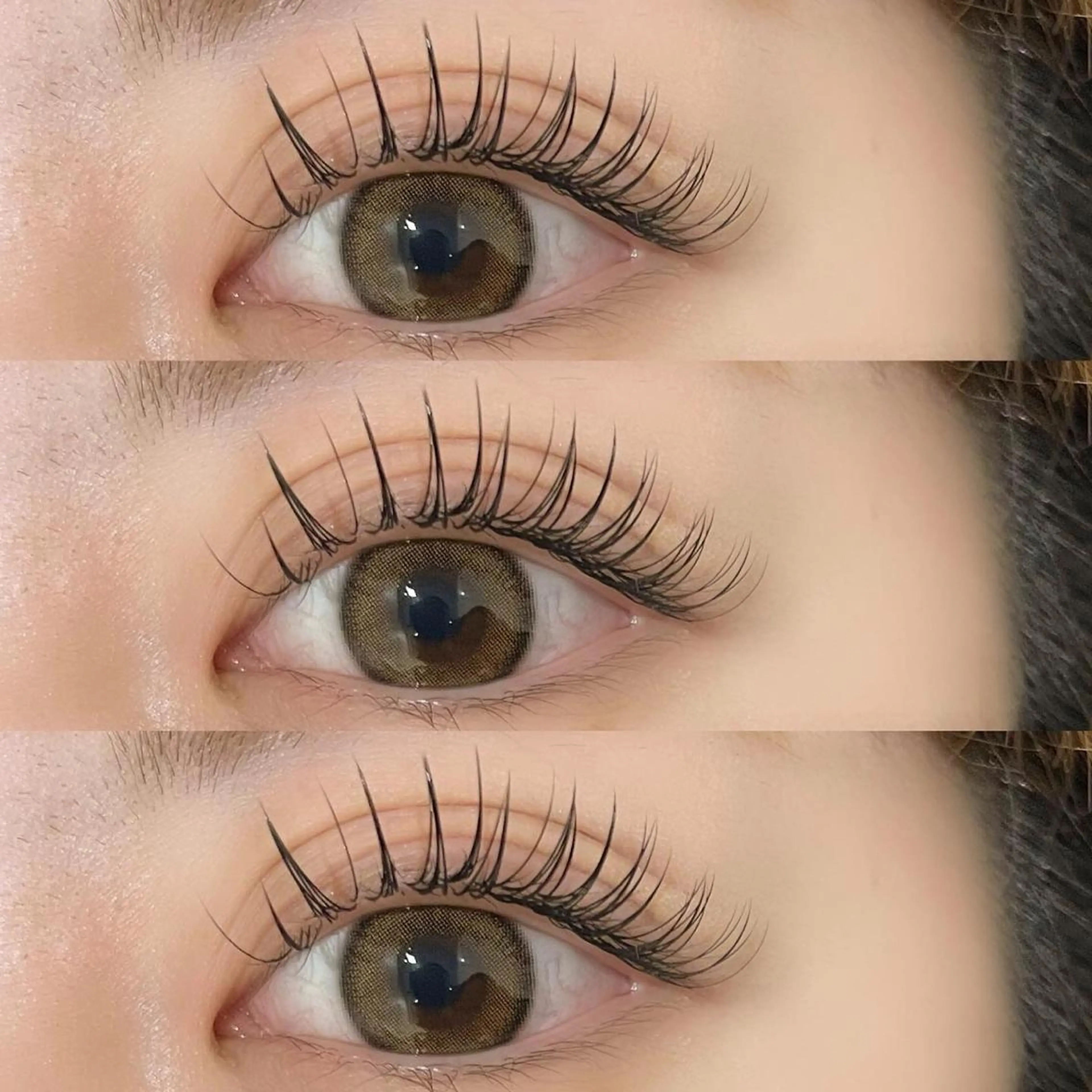 マツエク・マツパ Cカール フラットラッシュ マツエク Le Riad 水野のマツエク・マツパデザイン