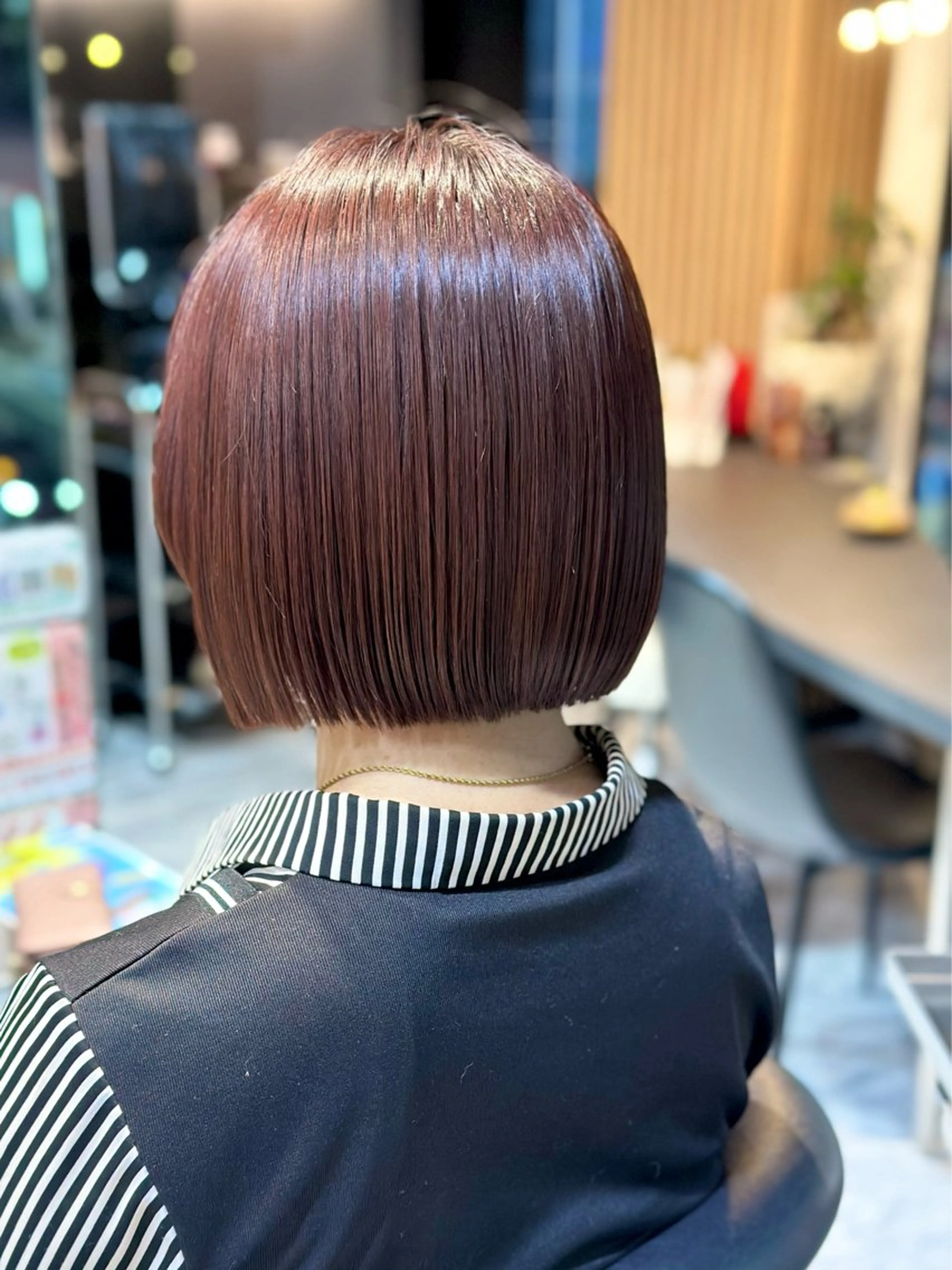 ショート カット ヘアカラー トリートメント ヘッドスパ レイヤーボブ/ 髪質改善/佐々木駿弥のヘアスタイル