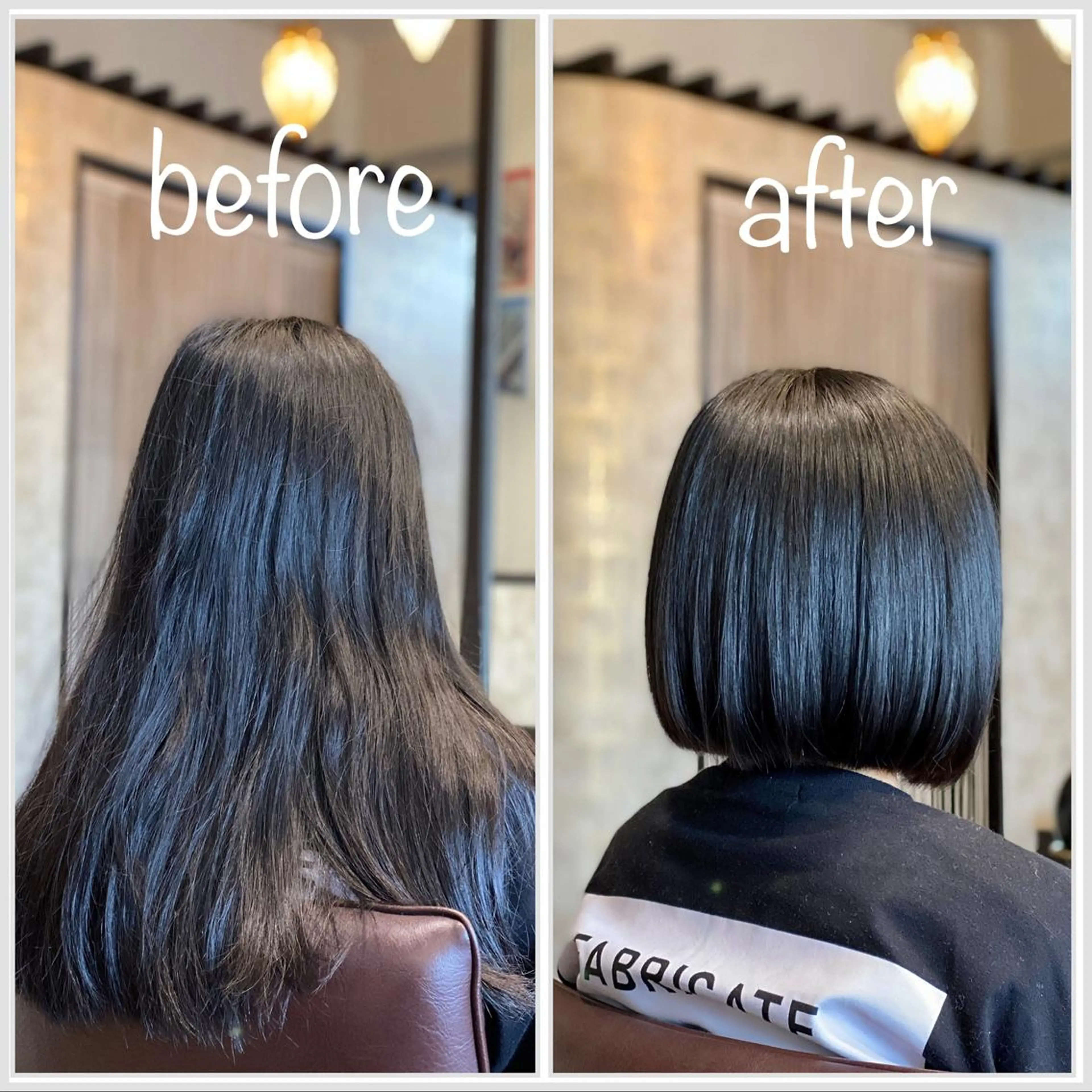 ミディアム ワンレンボブ ボブ Hair Life LIB所属・宮城 将大のヘアスタイル