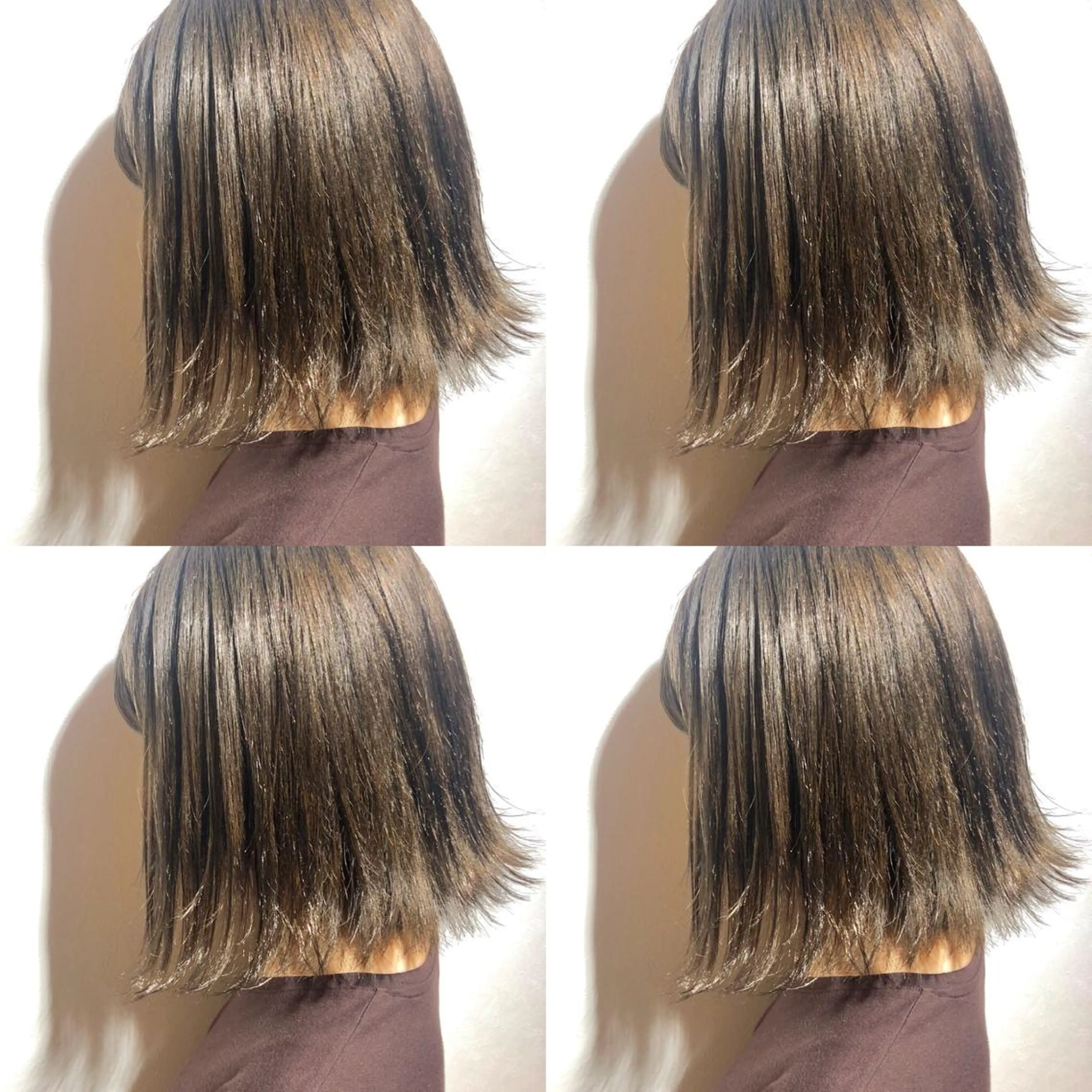 ミディアム カラー カット ヘアカラー トリートメント ♡美髪•艶髪♡砂川 なつきのヘアスタイル