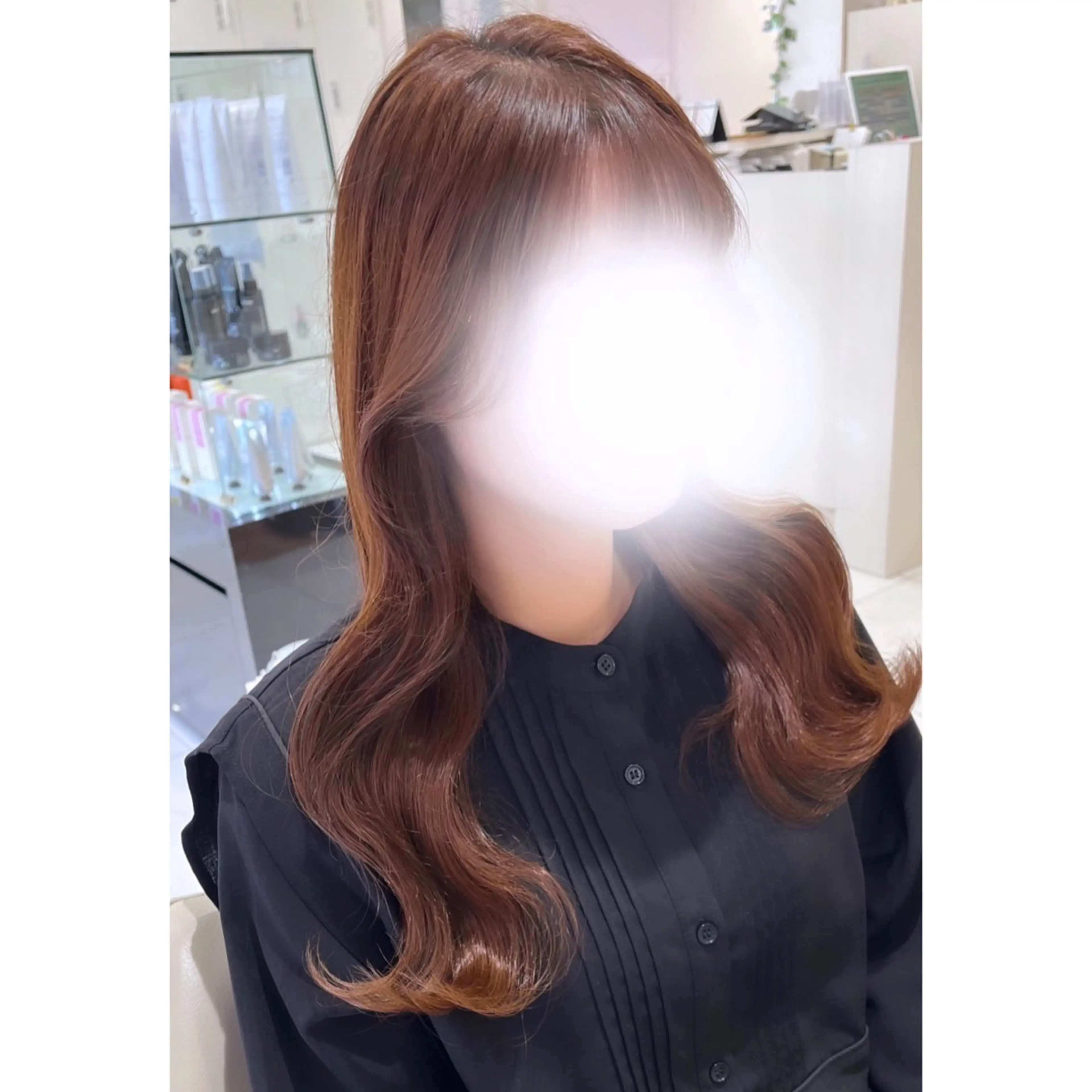 ロング ヘアアレンジ ヘアセット 韓国ヘア 🎀中川綾乃🎀のヘアスタイル
