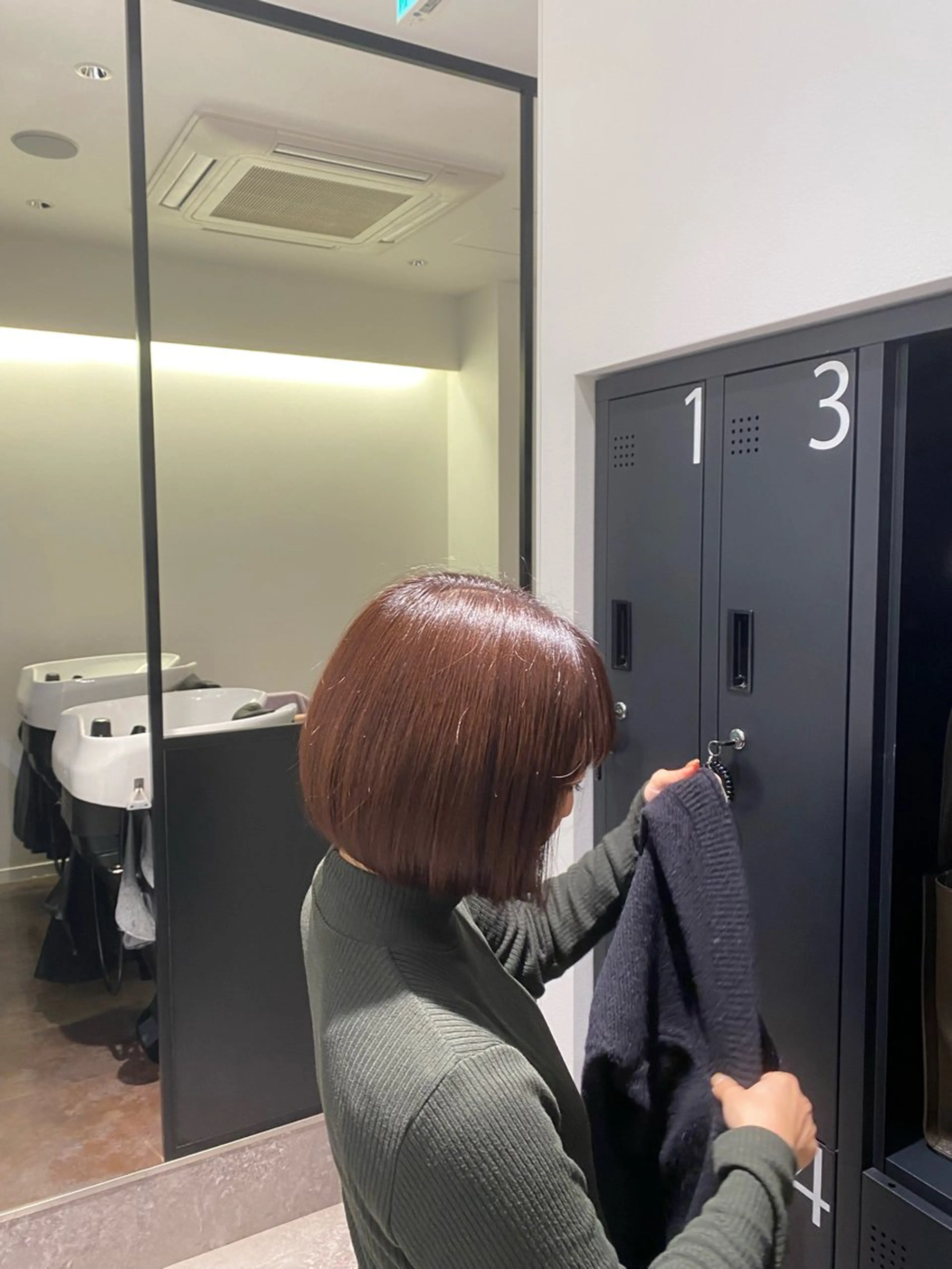 ショート カラー ヘアカラー 松下 奈央のヘアスタイル