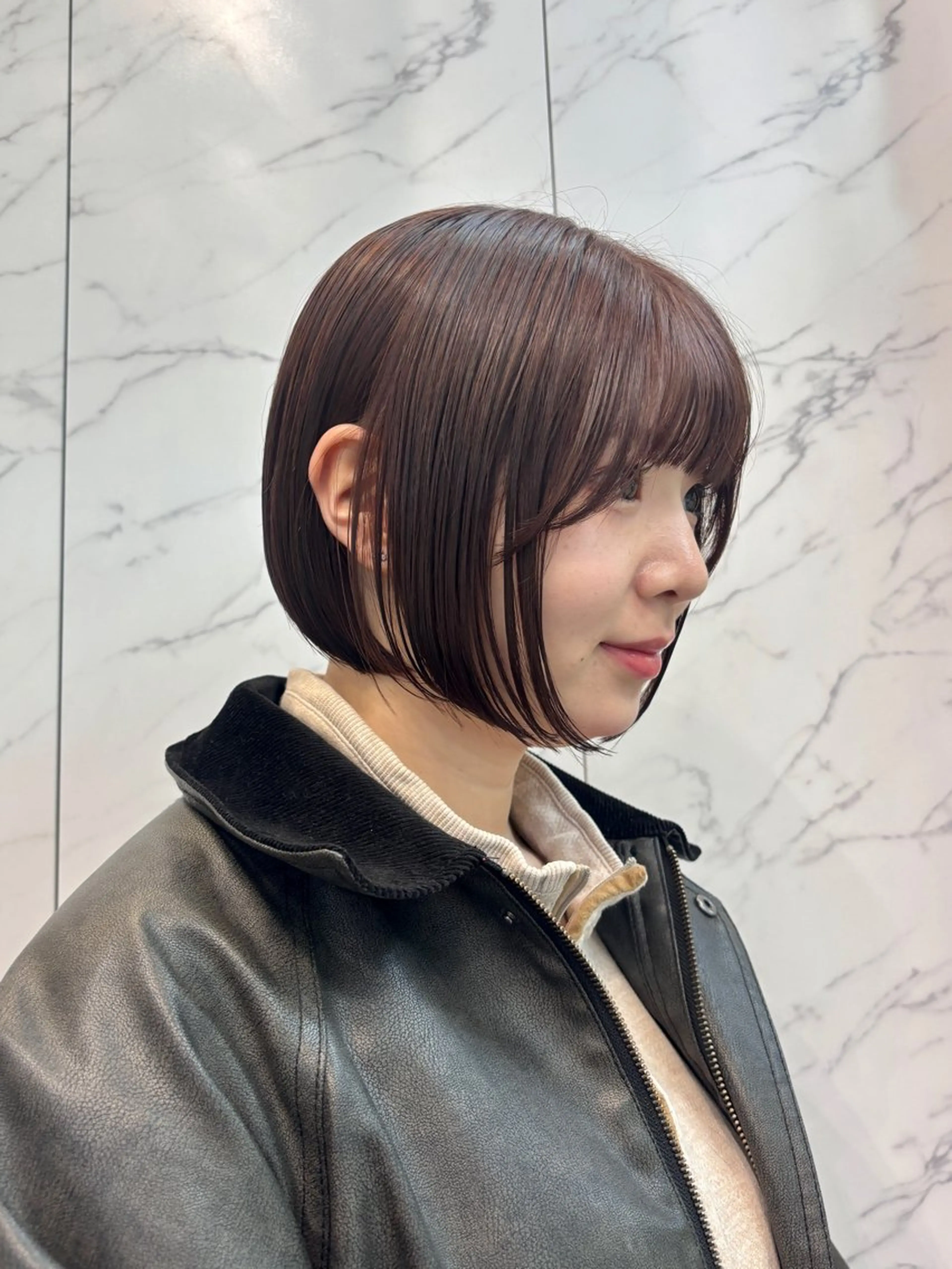 ショート カット ヘアカラー miu /透明感カラーのヘアスタイル