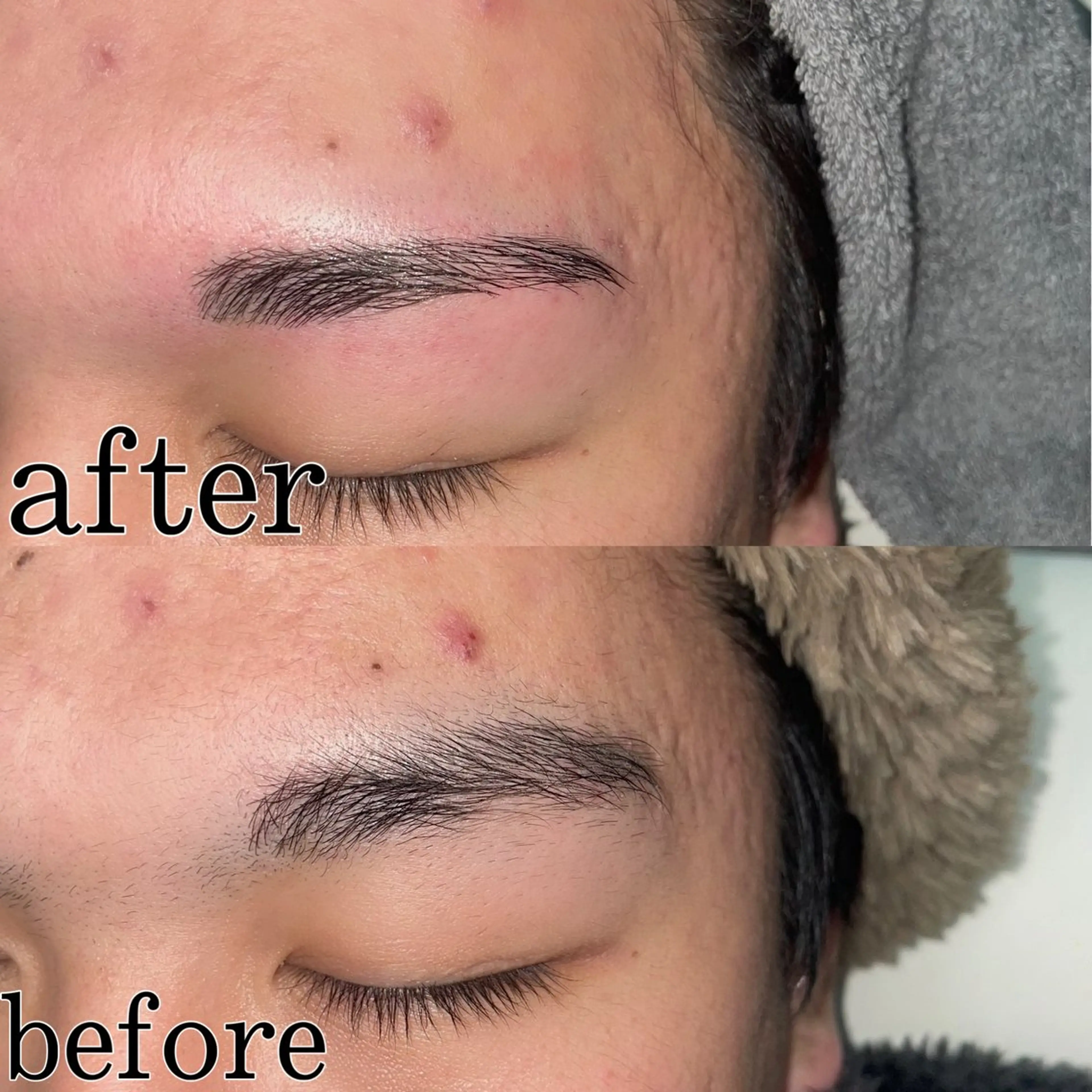 メンズ アイブロウ ワックス脱毛 その他(アイブロウ) Mumu所属・Mumu モデル募集中🪄のネイルデザイン