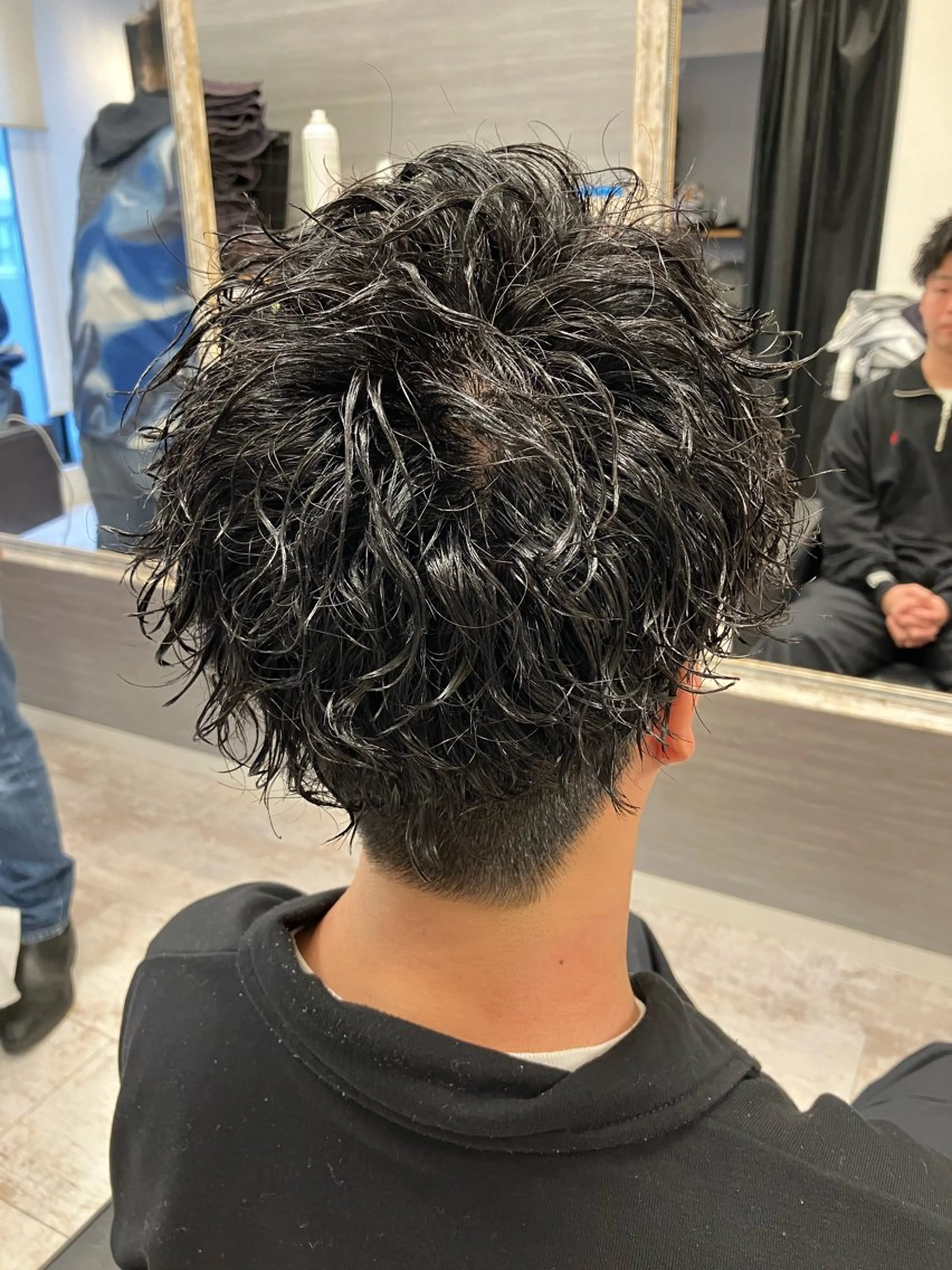 パーマ メンズ カット パーマ メンズ特化/パーマ/ フェードWATARUのヘアスタイル