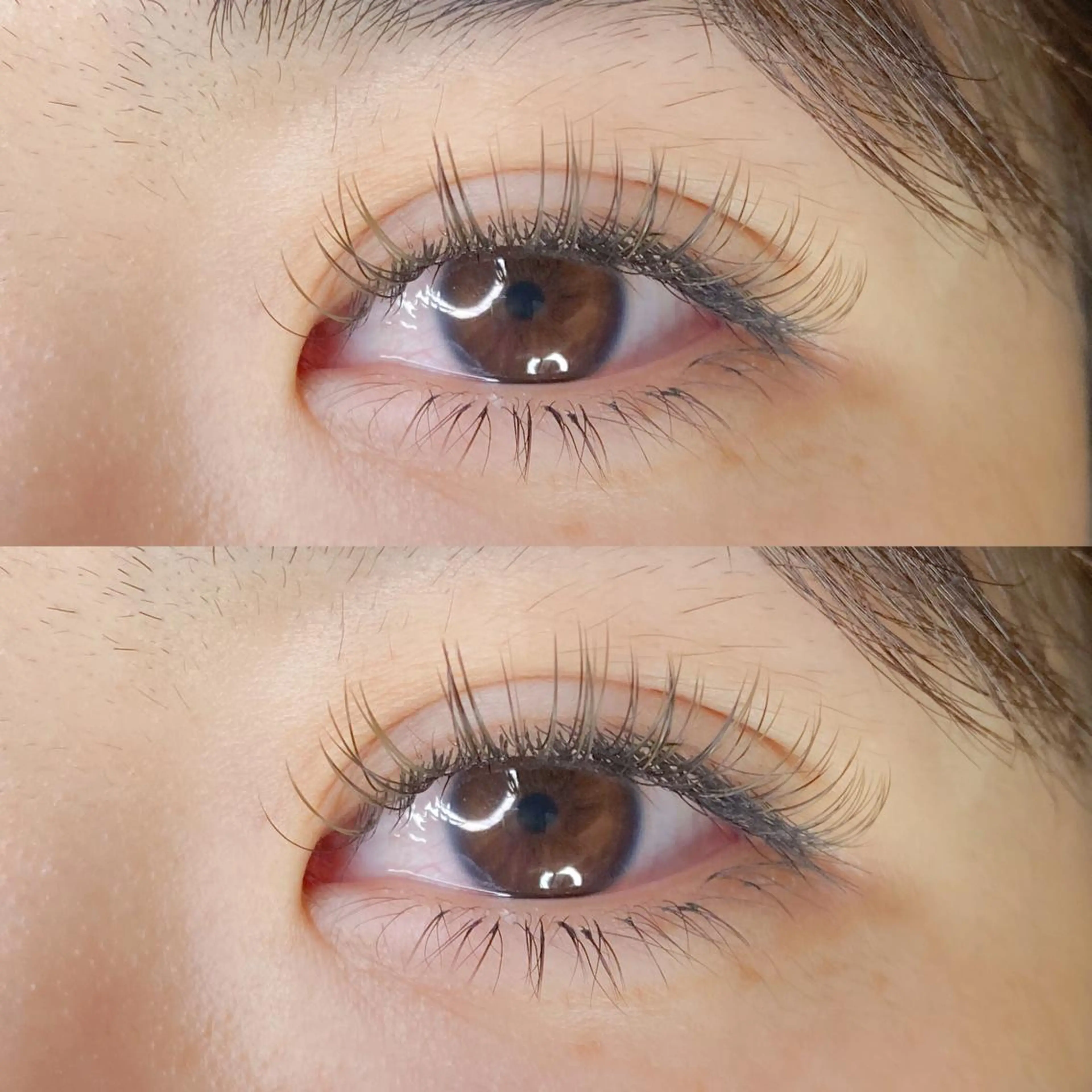 マツエク・マツパ カラーマツエク フラットラッシュ une 石橋阪大前・ 箕面・池田・蛍池のマツエク・マツパデザイン