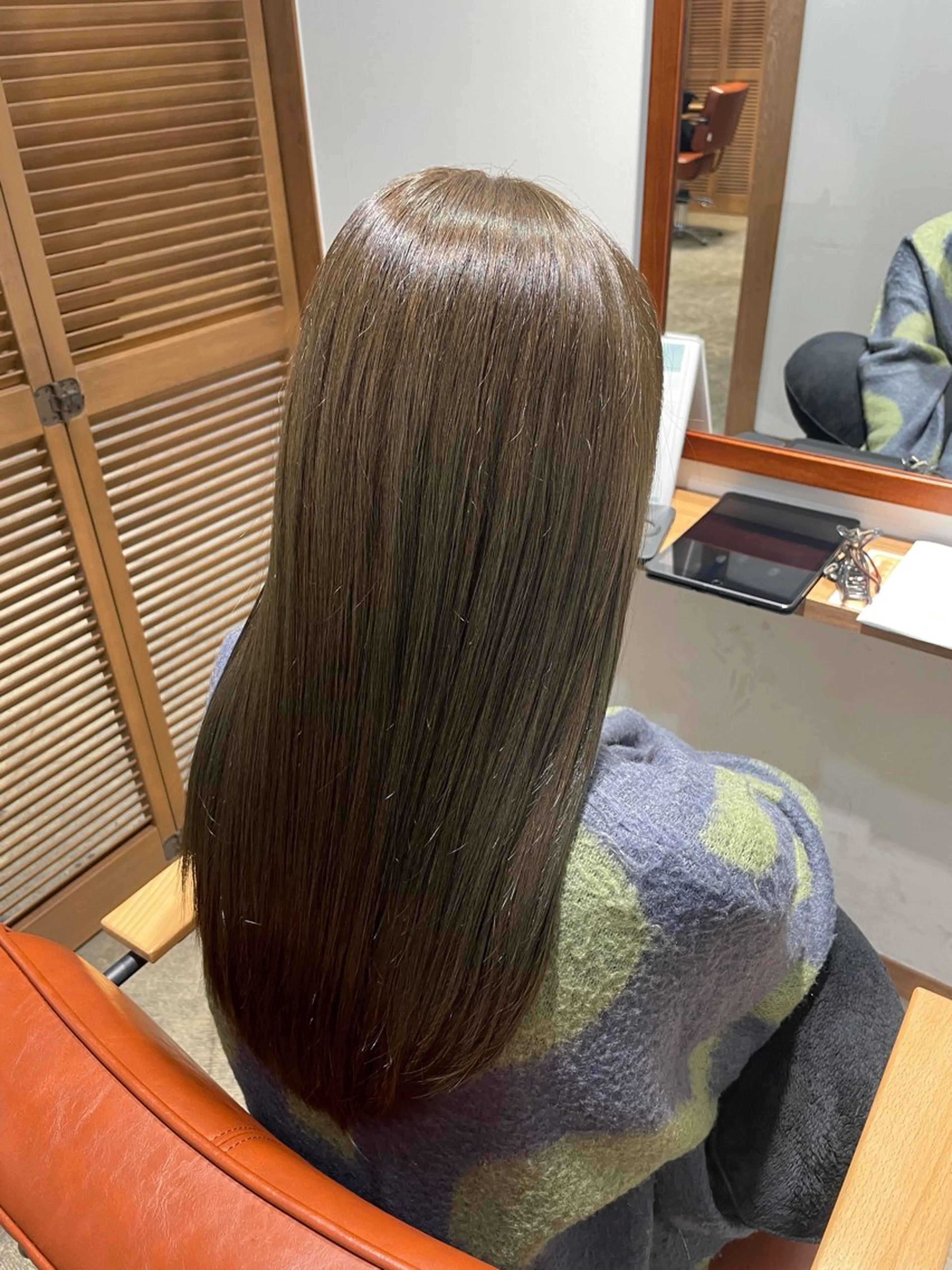 ロング カラー ベージュ/ 髪質改善 /末田柊希のヘアスタイル