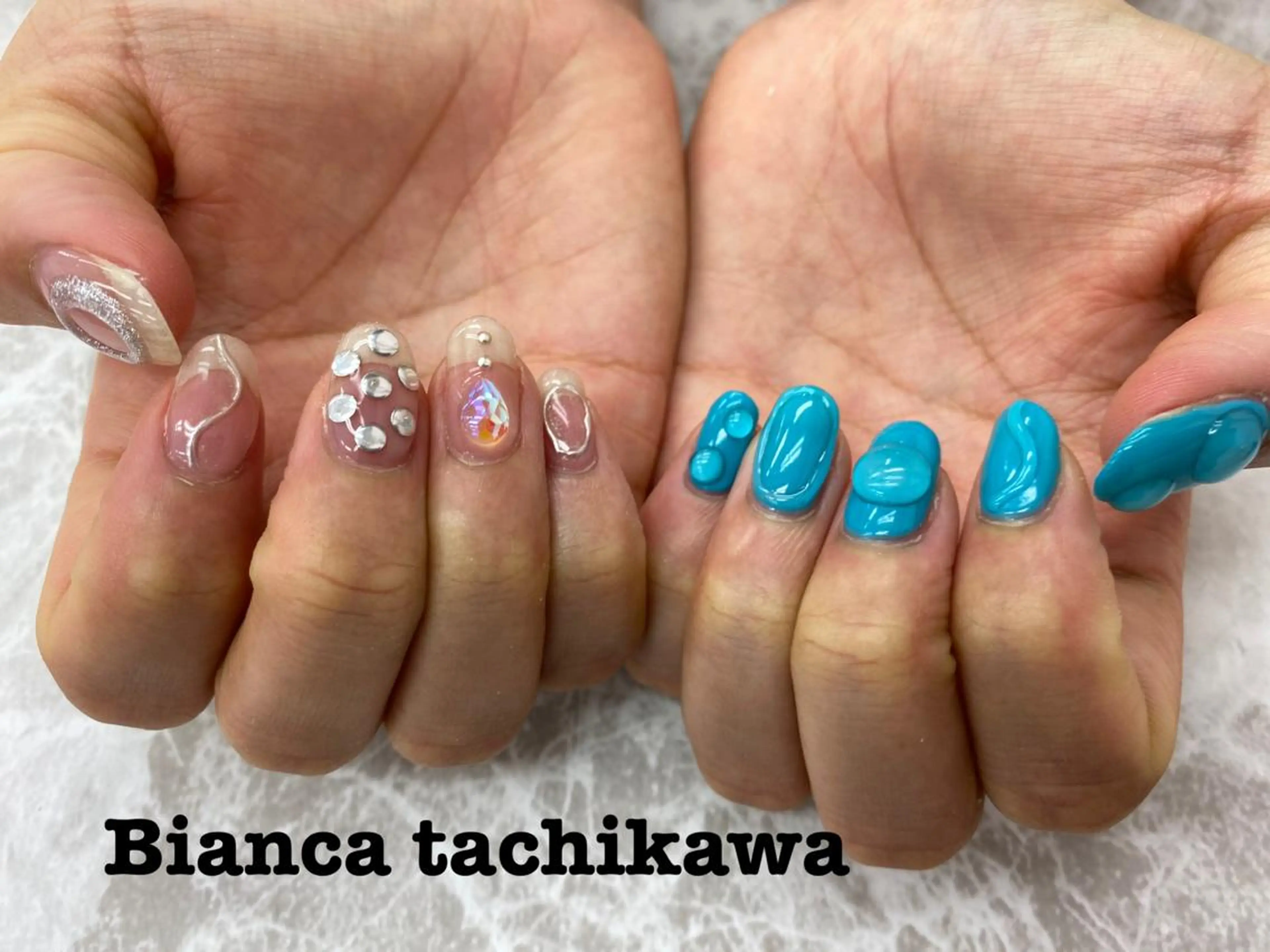 ネイル Bianca 立川店 小川のネイルデザイン