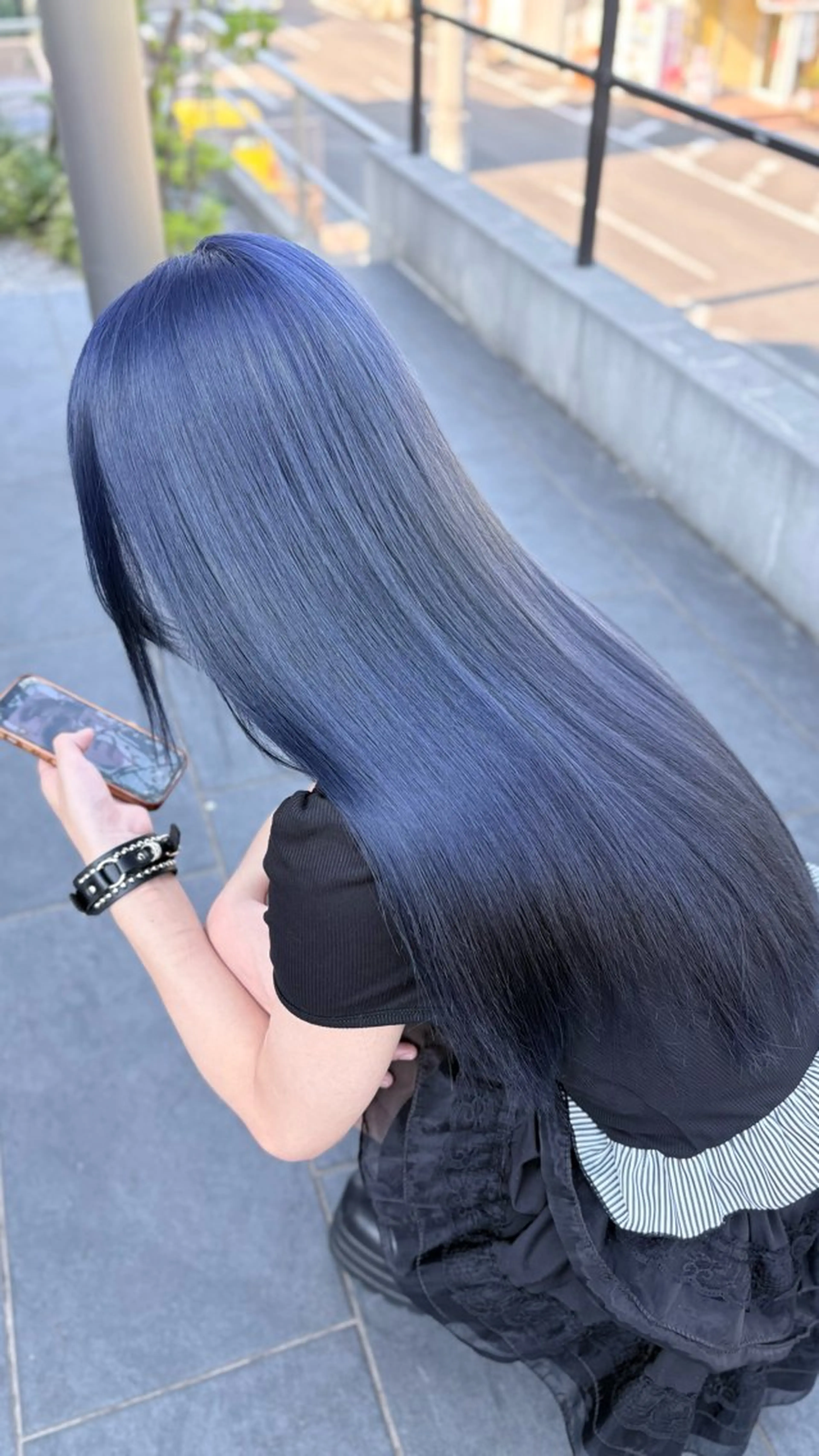 ロング カラー ヘアカラー トリートメント STRAAL所属・カットモデル✂️ ゆうかのヘアスタイル