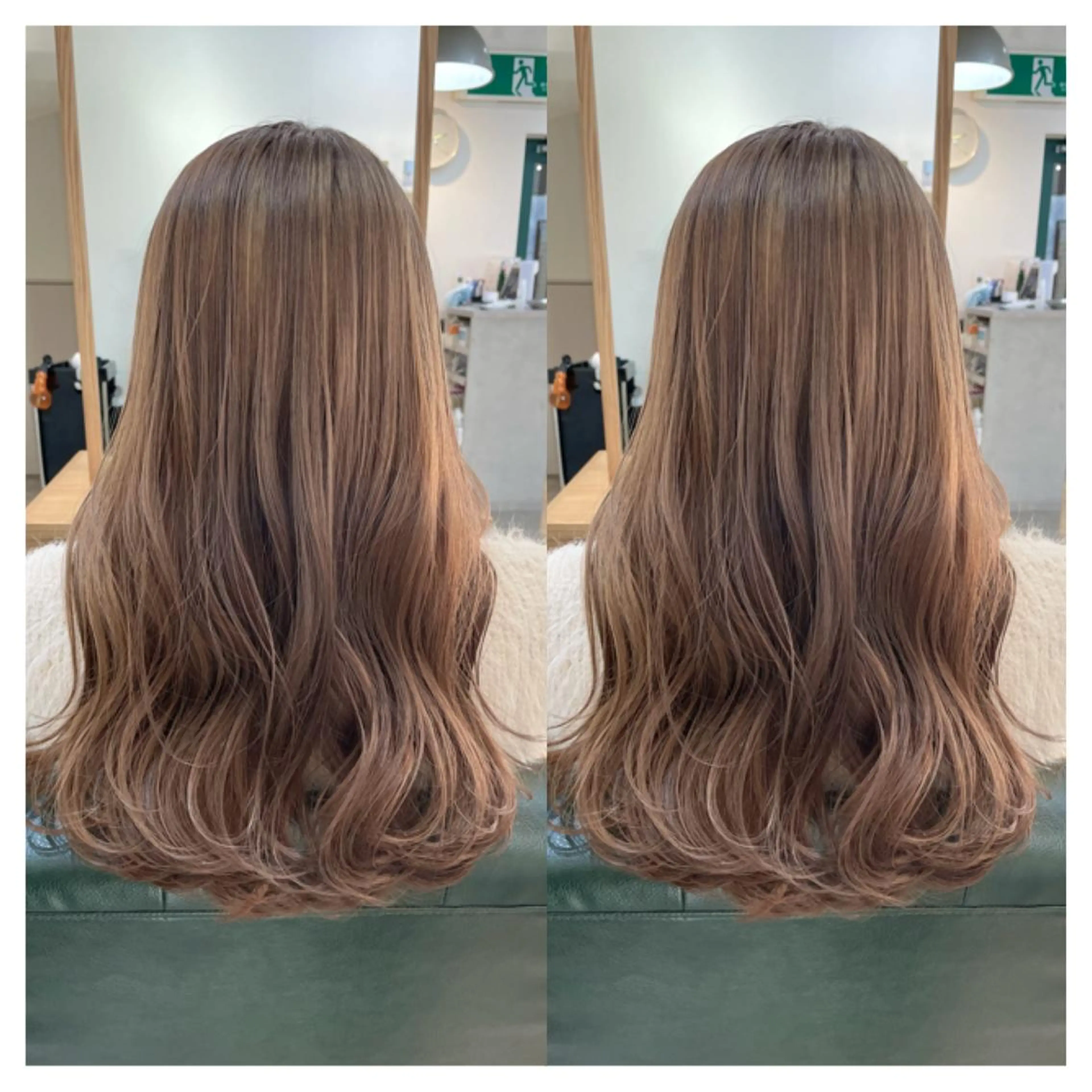 ロング カラー カット ヘアカラー トリートメント 村山 茉衣のヘアスタイル