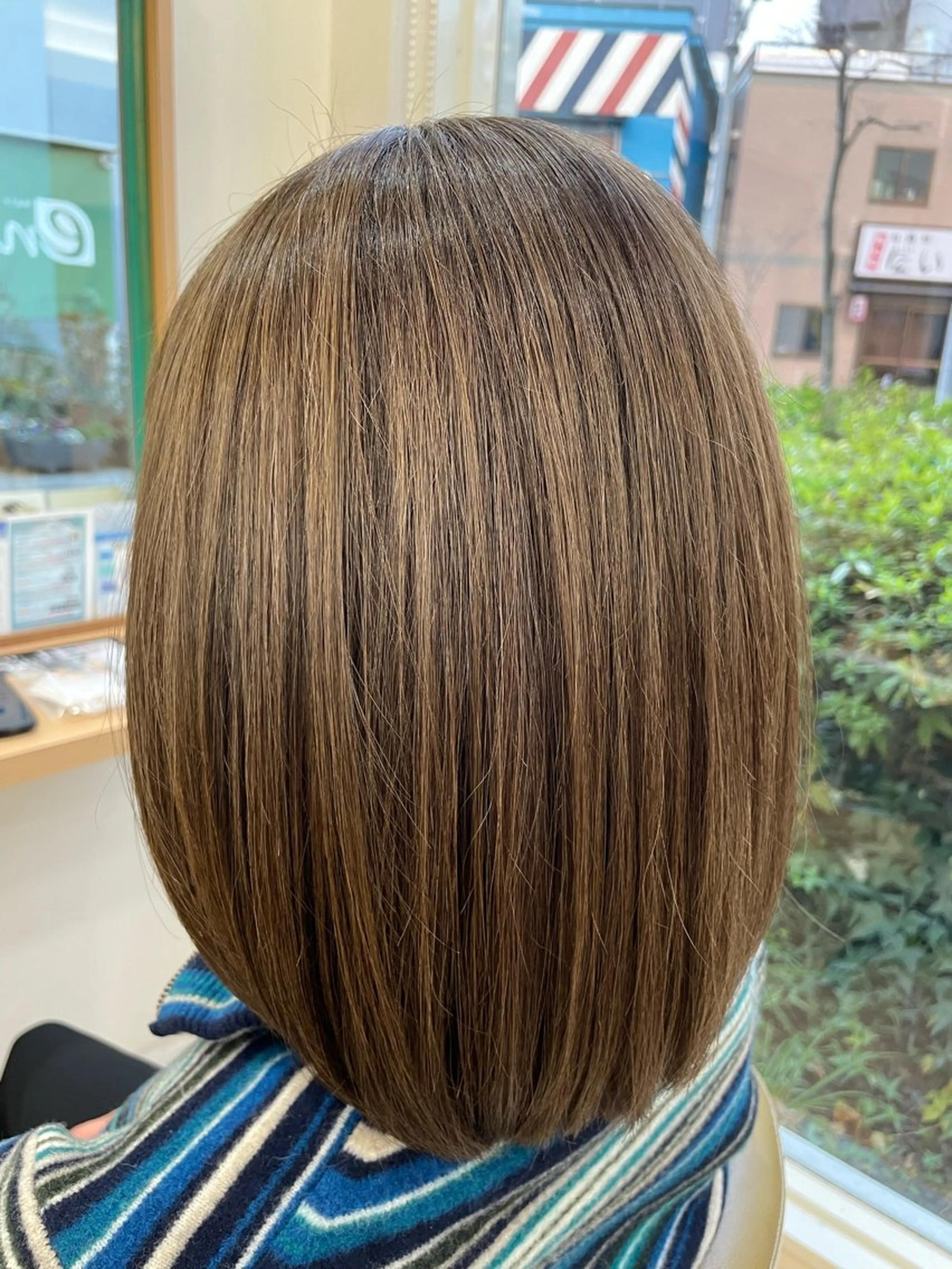 ミディアム カット トリートメント 福原 亜祐美のヘアスタイル