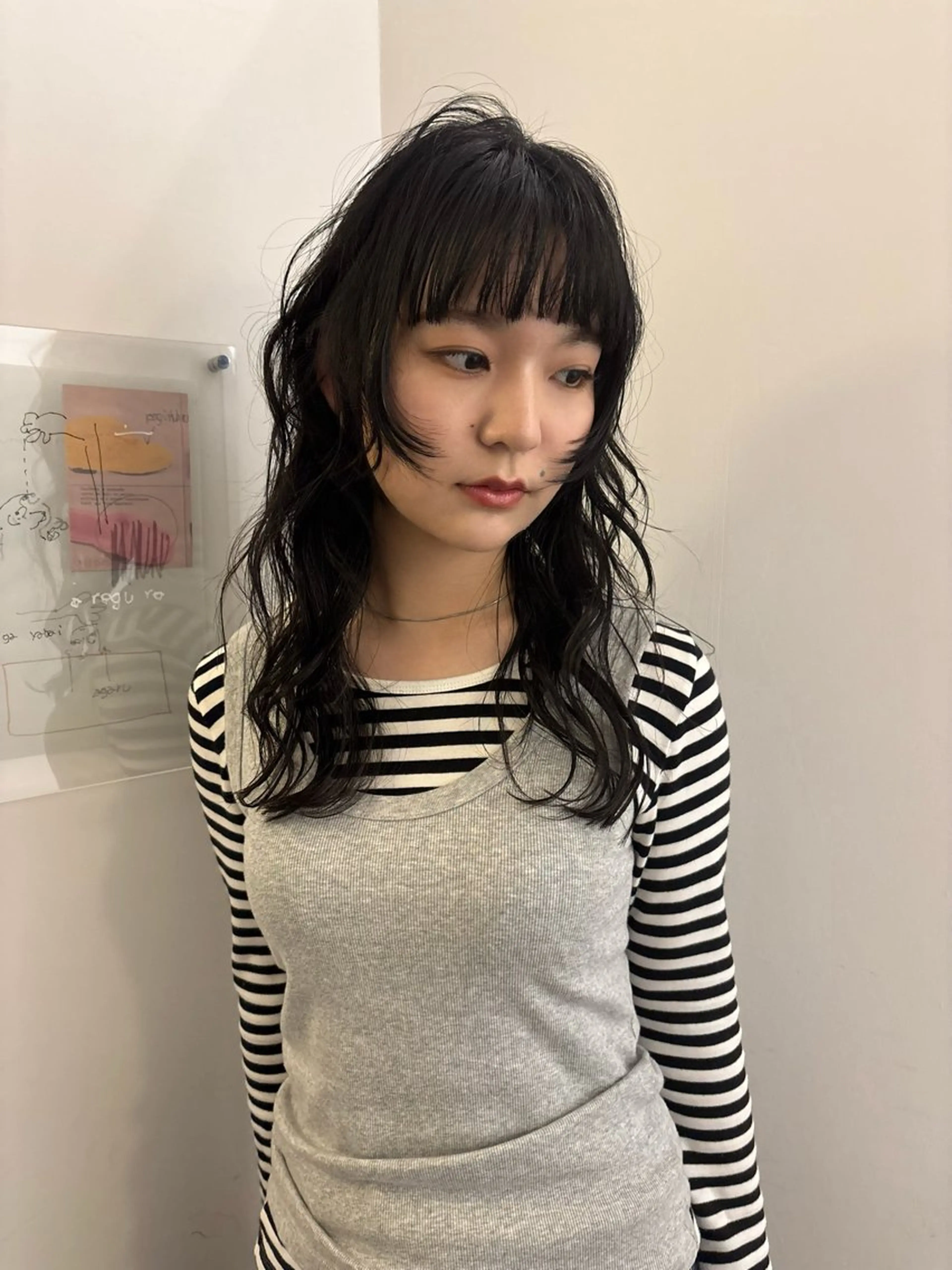 ミディアム ななみ/yew /カラーモデル募集中のヘアスタイル