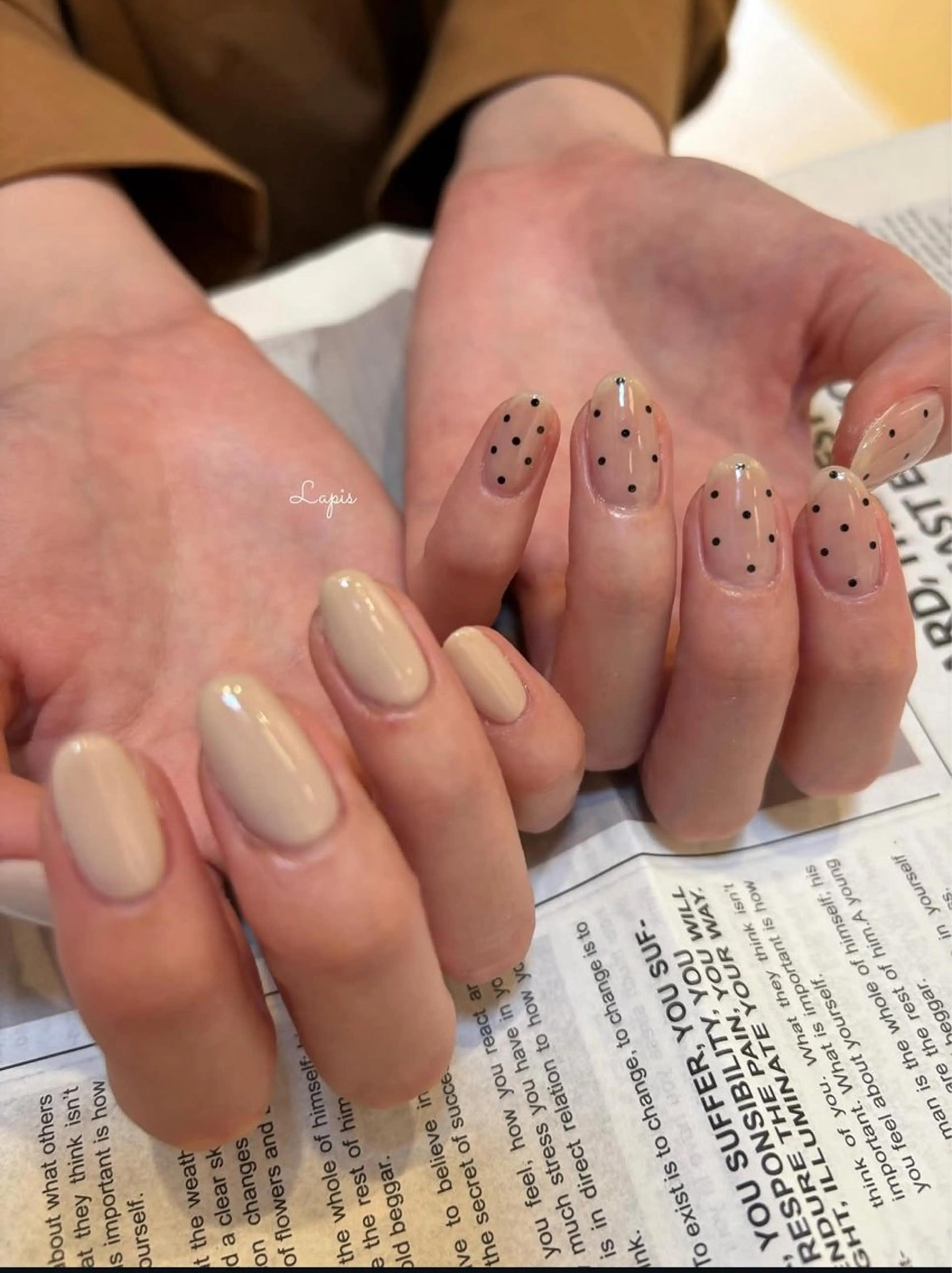 ネイル ハンドネイル Lapis *のネイルデザイン