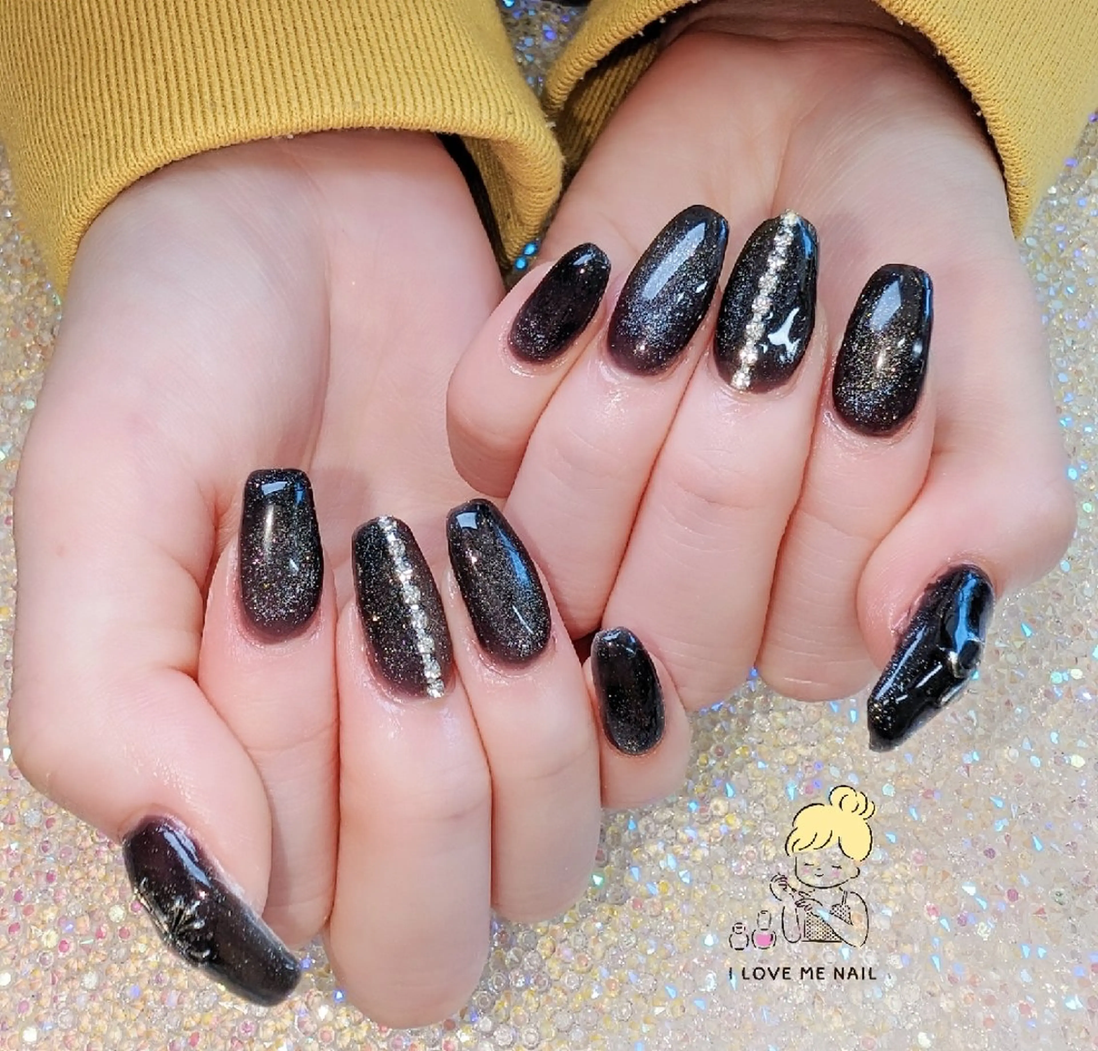 ネイル ハンドネイル I LOVE ME  NAIL.｡.:*♡のネイルデザイン