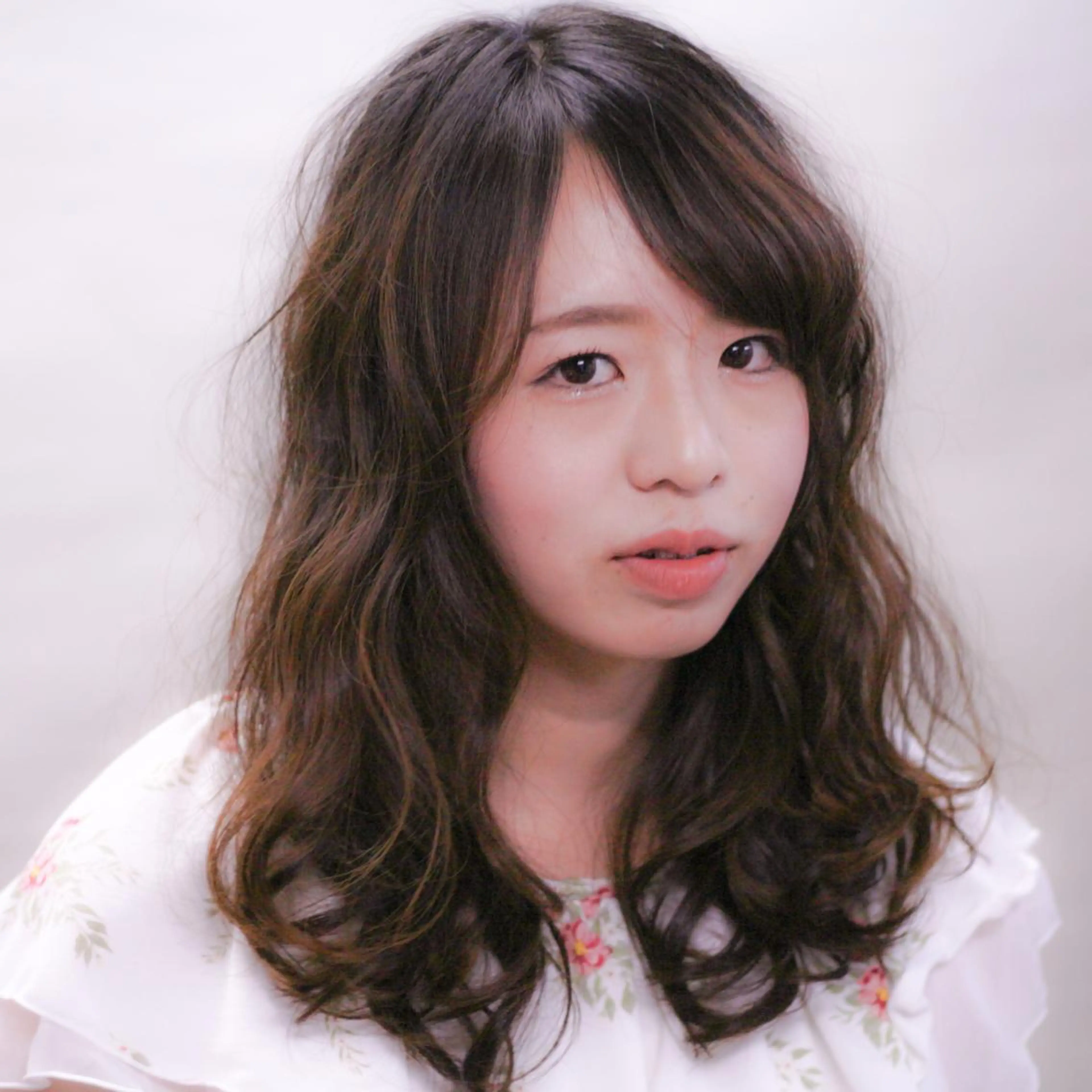 セミロング 森 海のヘアスタイル