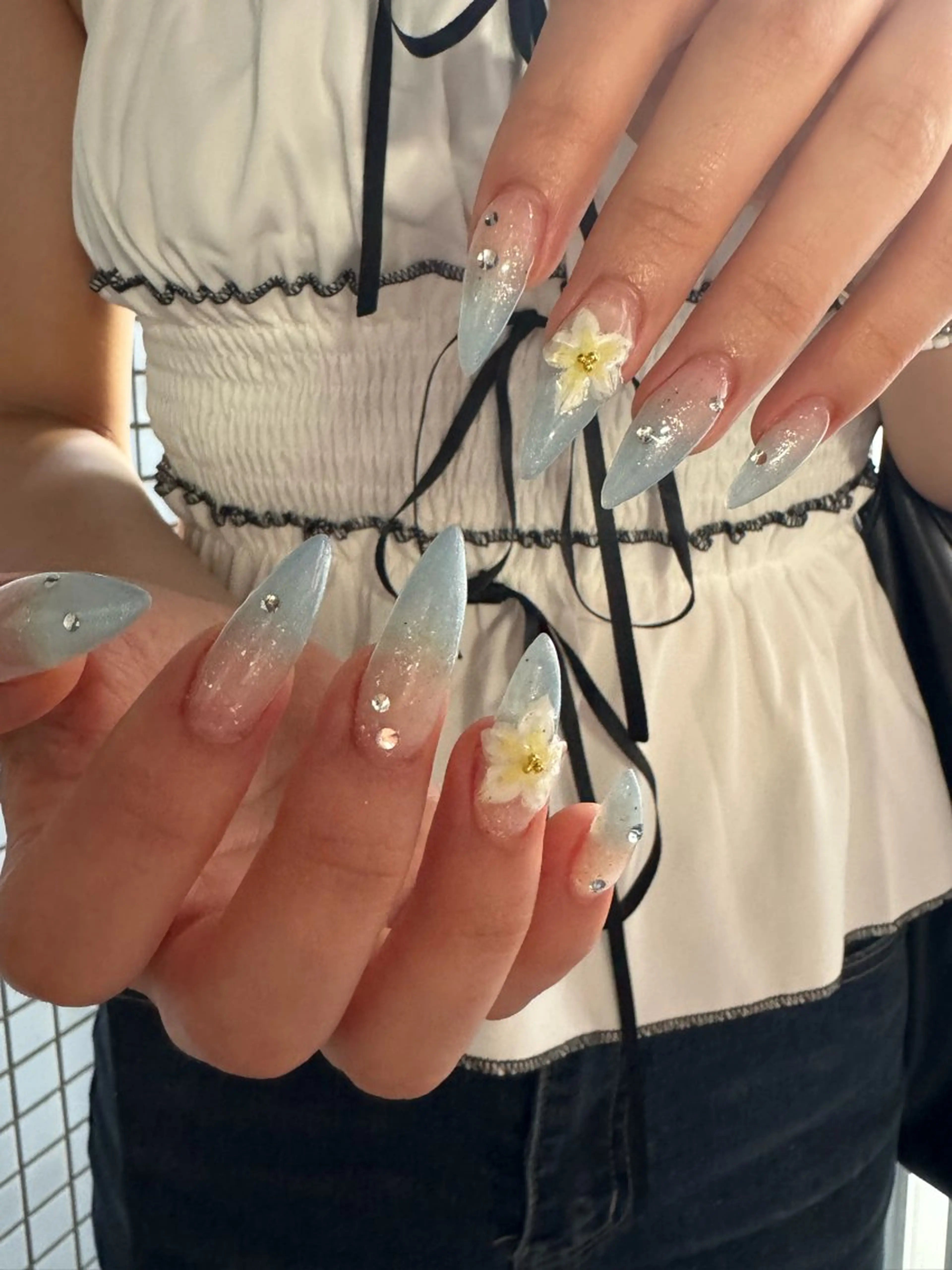 ネイル ハンドネイル フットネイル MITSUKI🪡 海外/個性派/ロングのネイルデザイン