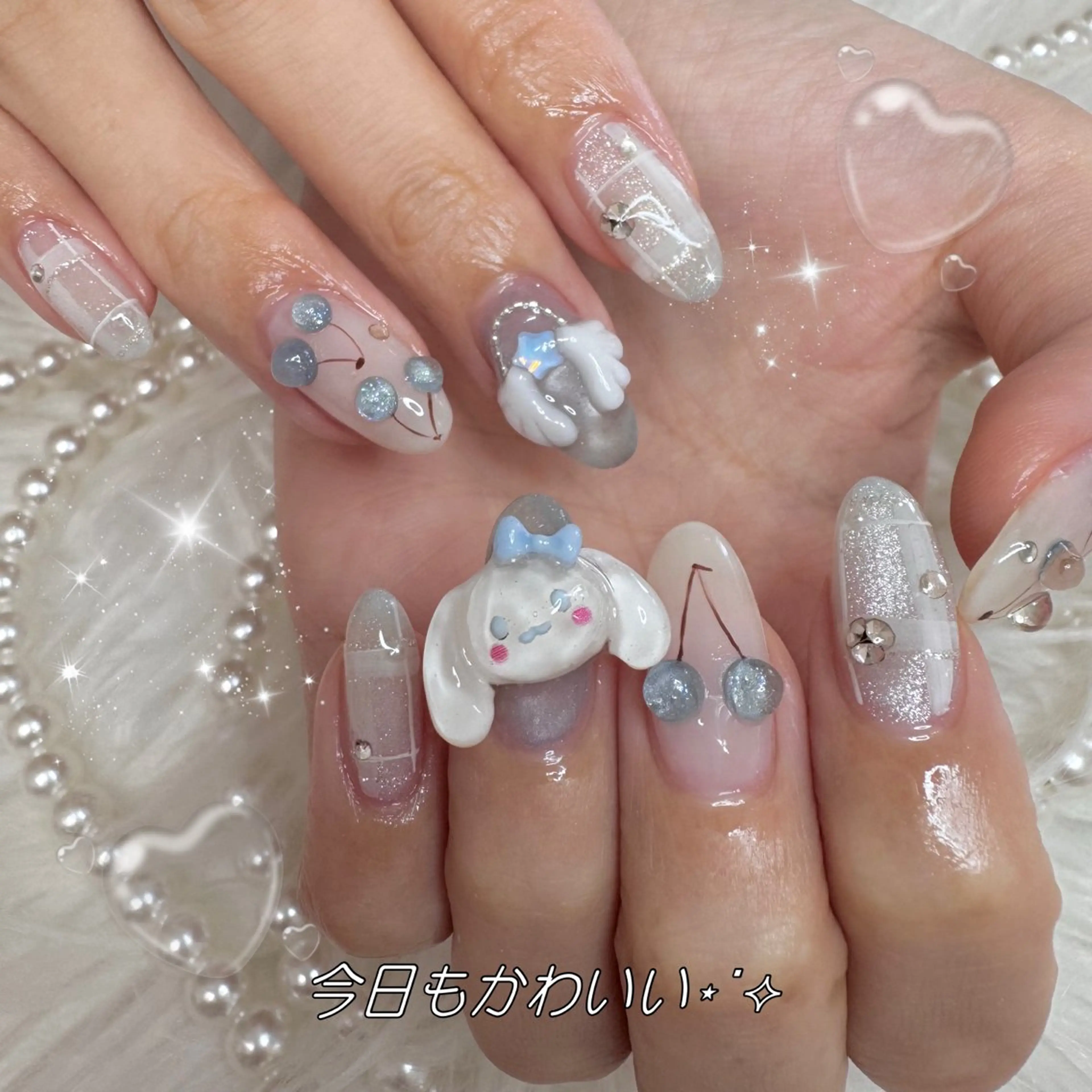 ネイル ハンドネイル La neige* yuki 🥯🍑のネイルデザイン