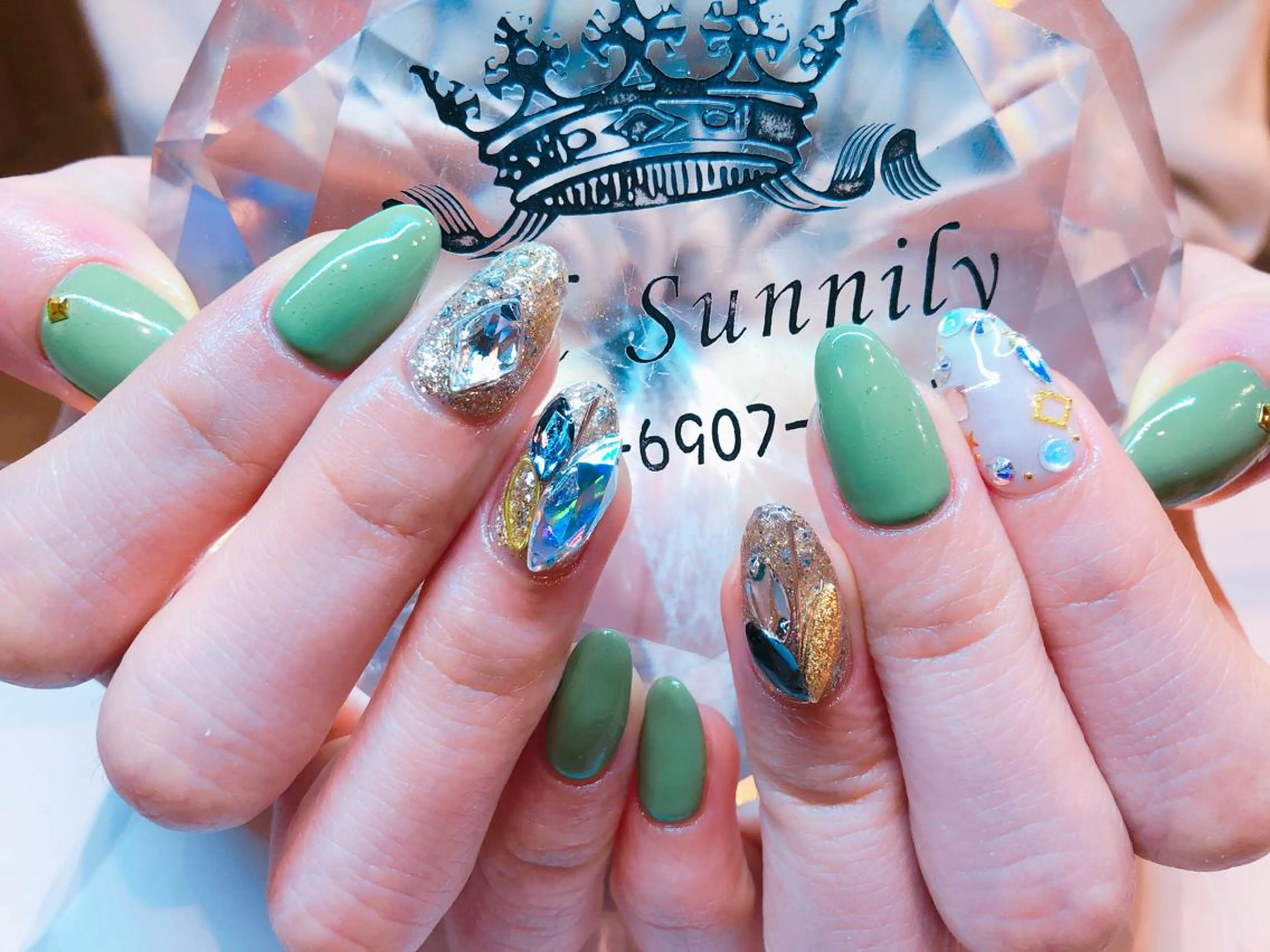 ネイル 長さだし専門店 M2　rikaのネイルデザイン