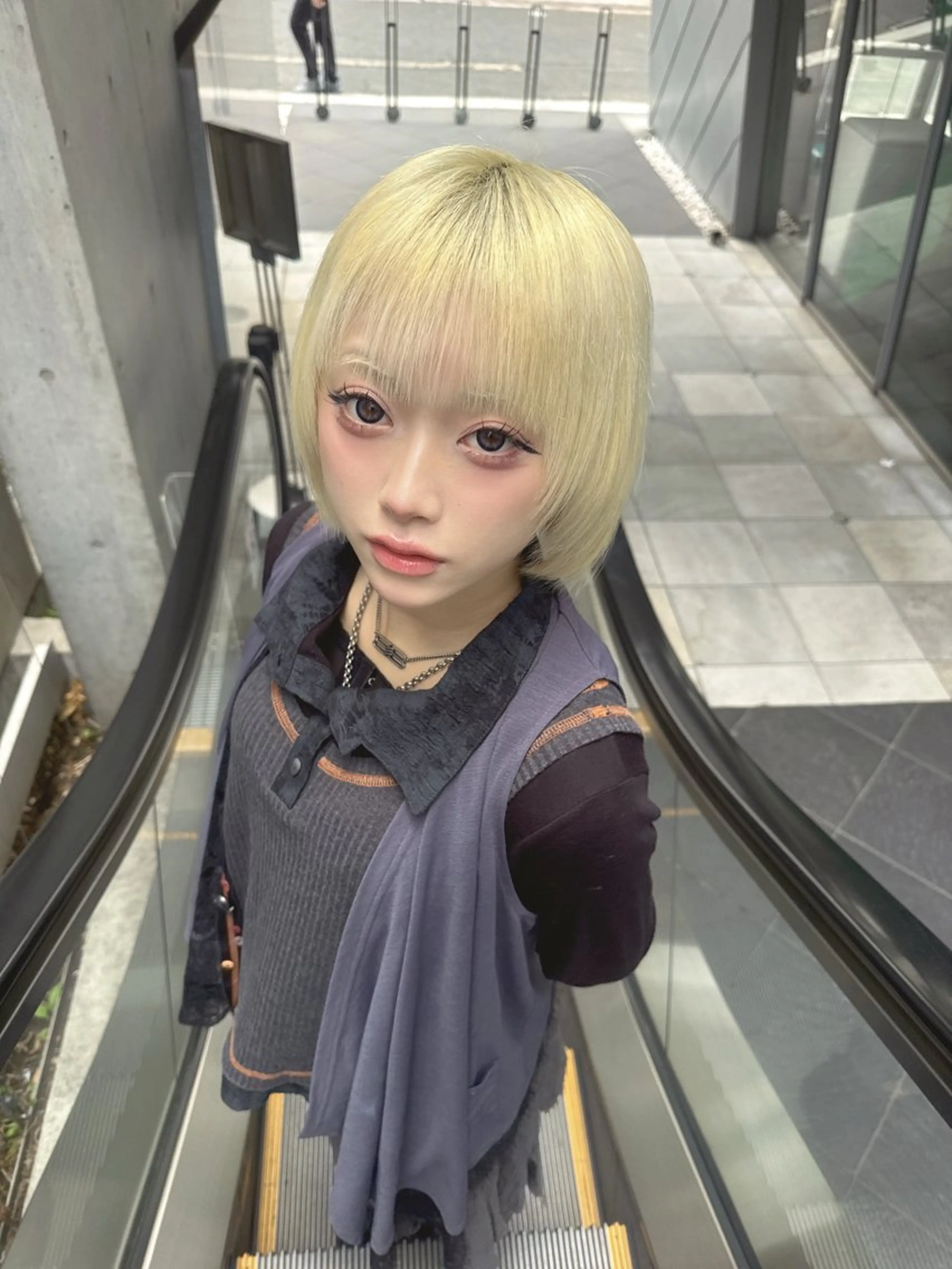 ショート カラー ショートボブ ブロンド 透明感カラー ハイトーンカラー ボブ カット ヘアカラー 💎透明感カラー特化 💎TAISEIのヘアスタイル